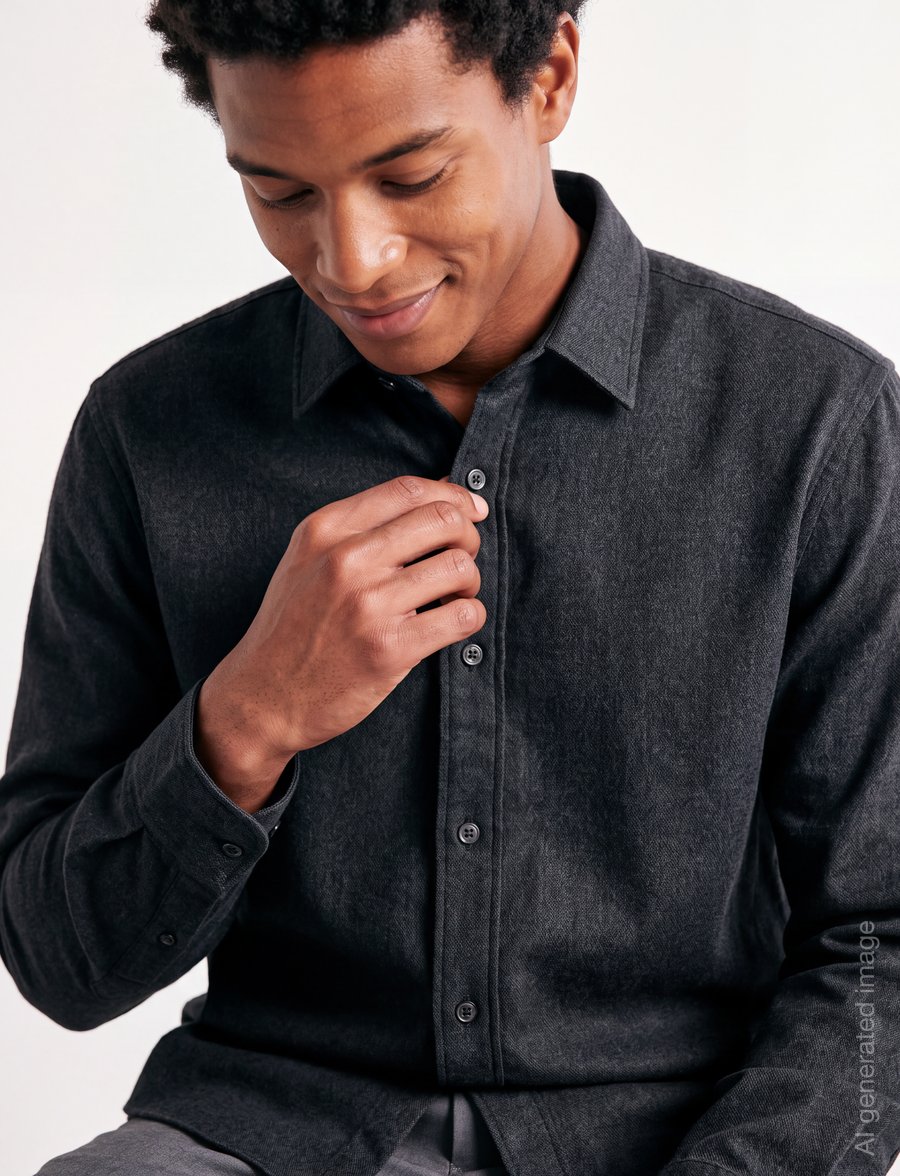 Abercrombie & Fitch - CASHMERE TOUCH WOVEN - vabaajasärgid - 900 - 4