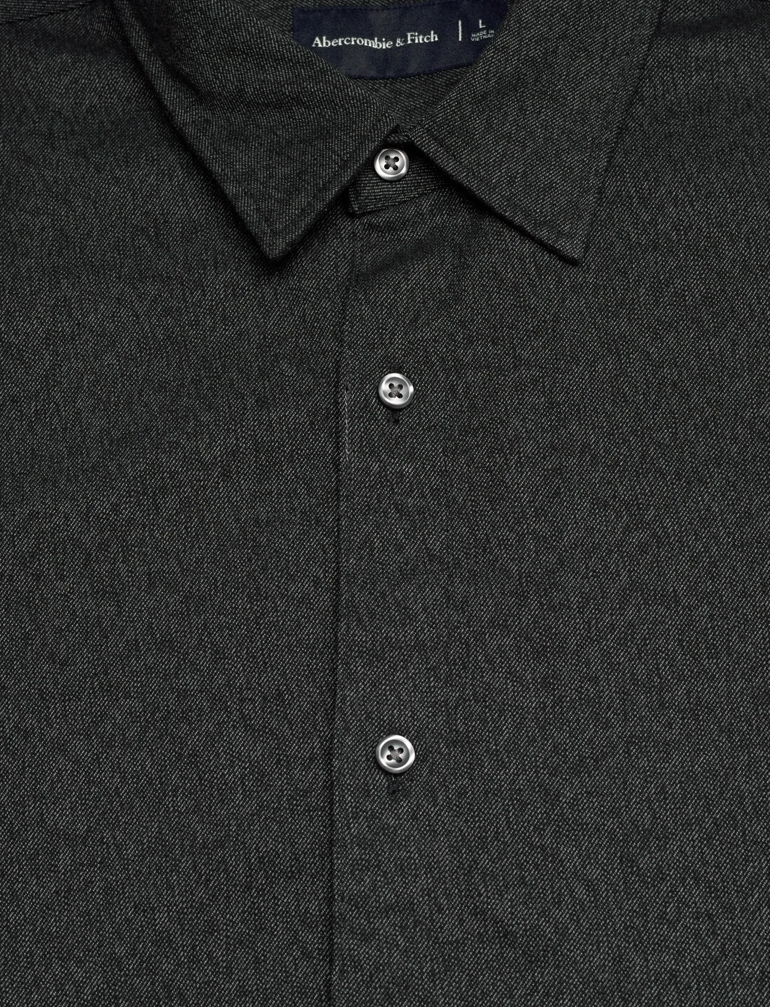 Abercrombie & Fitch - CASHMERE TOUCH WOVEN - casual hemden - 900 - 2