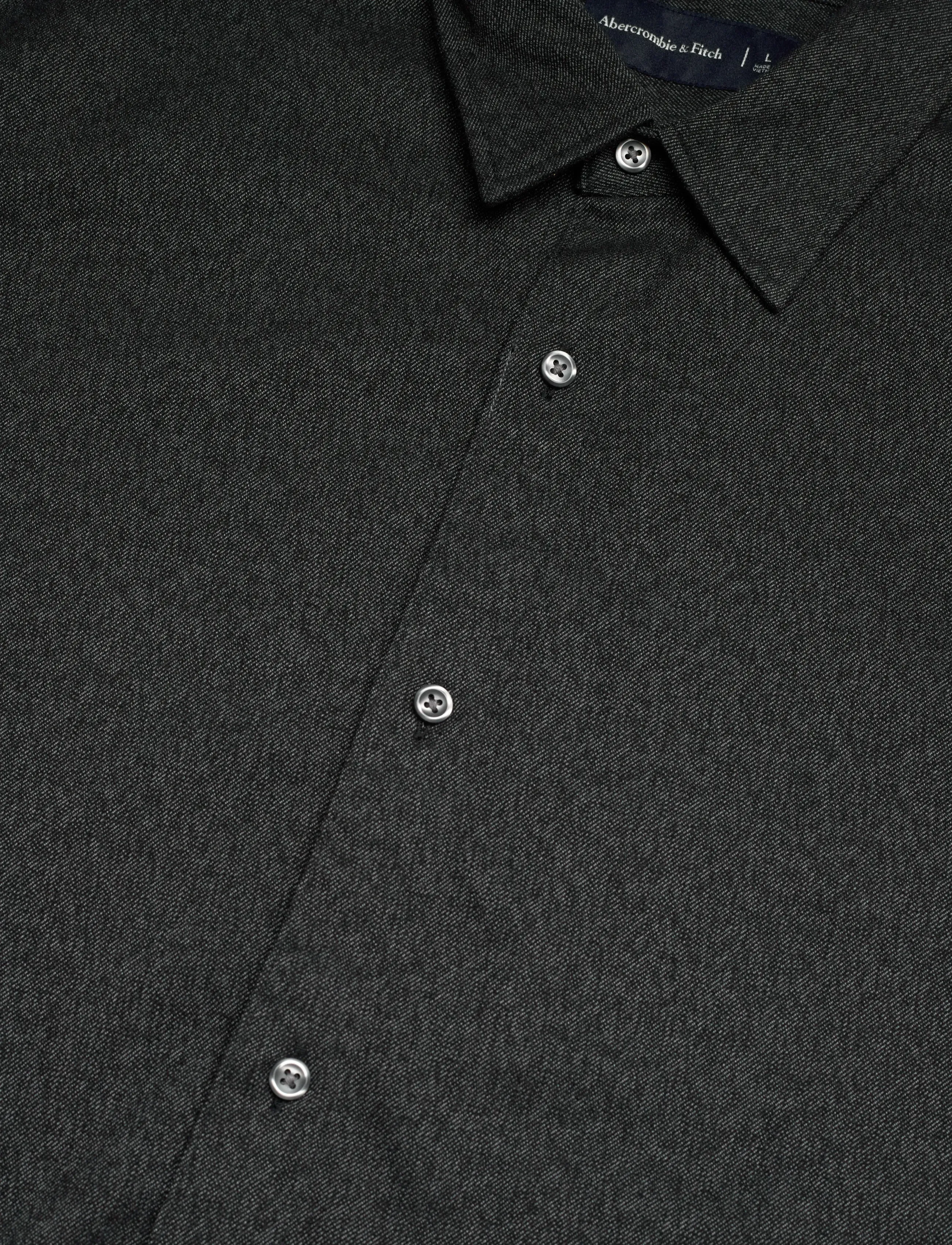 Abercrombie & Fitch - CASHMERE TOUCH WOVEN - casual hemden - 900 - 3