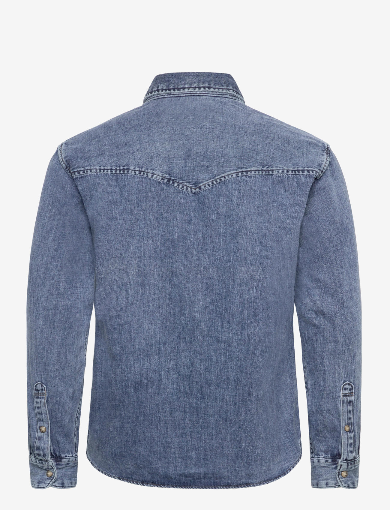 Abercrombie & Fitch - LONG SLEEVE DENIM - jeansskjortor - 200 - 1