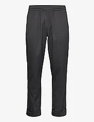 Abercrombie & Fitch - ANF MENS PANTS - casual broeken - charcoal texture - 0