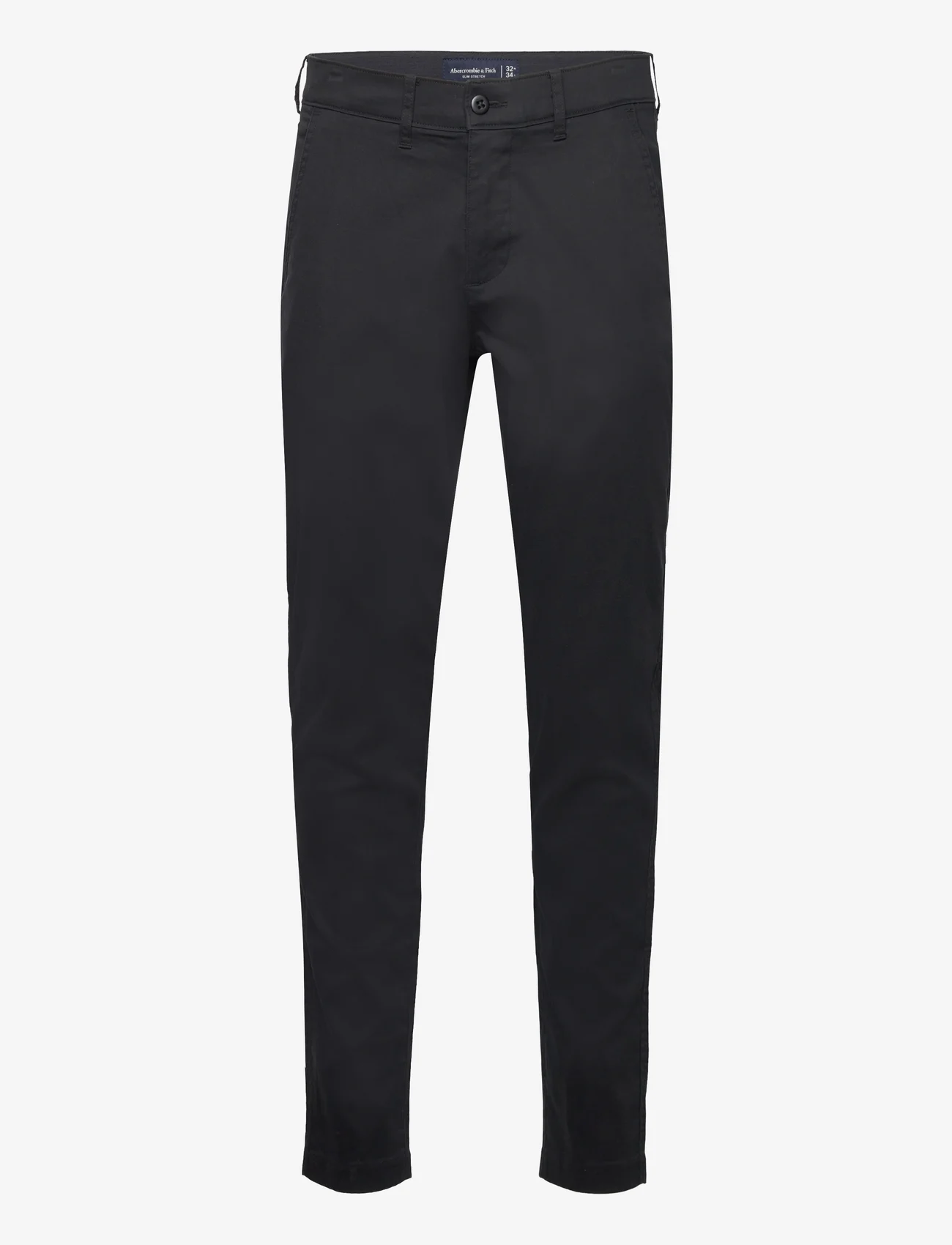 Abercrombie & Fitch - ANF MENS PANTS - chino's - casual black - 0