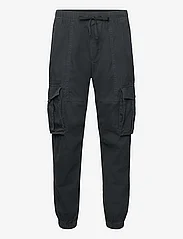 Abercrombie & Fitch - ANF MENS PANTS - cargobyxor - casual black - 0