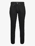 ANF MENS JEANS - ABLACK196 - SATURATED BLACK WASH