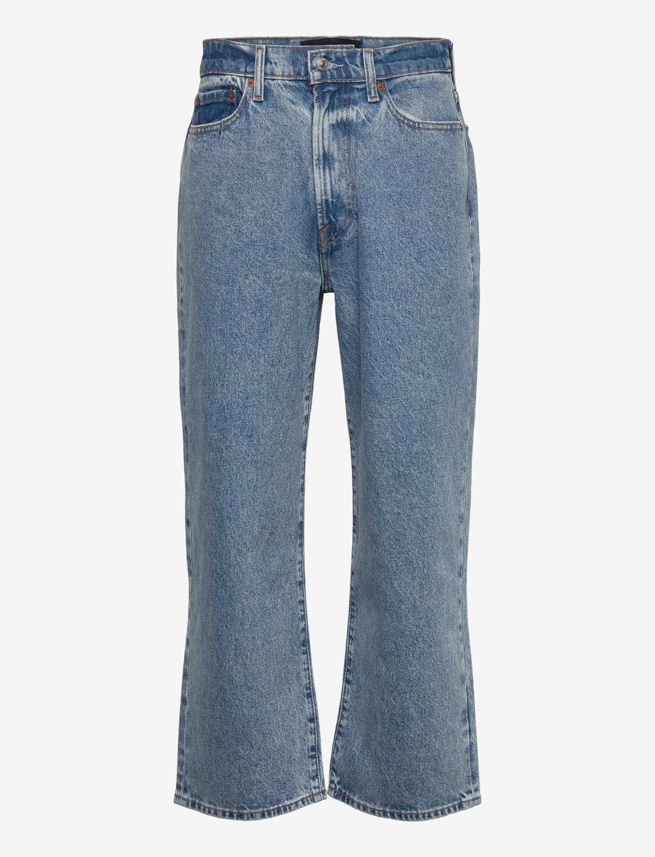 Abercrombie & Fitch - BAGGY MEDIUM WASH 5 POCKET - loose jeans - 278 - 0