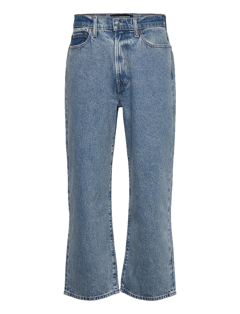 Abercrombie & Fitch - BAGGY MEDIUM WASH 5 POCKET - loose jeans - 278 - 0
