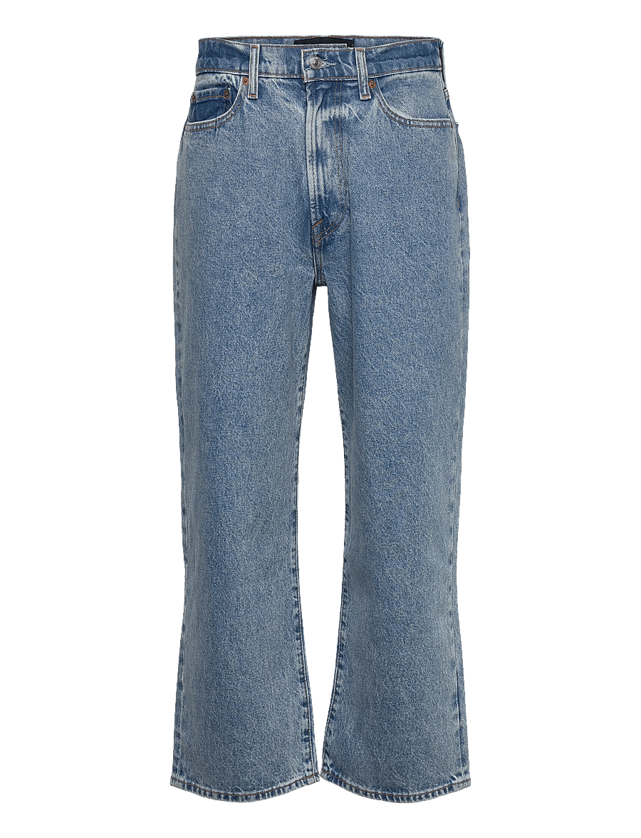 Abercrombie & Fitch - BAGGY MEDIUM WASH 5 POCKET - loose jeans - 278 - 0