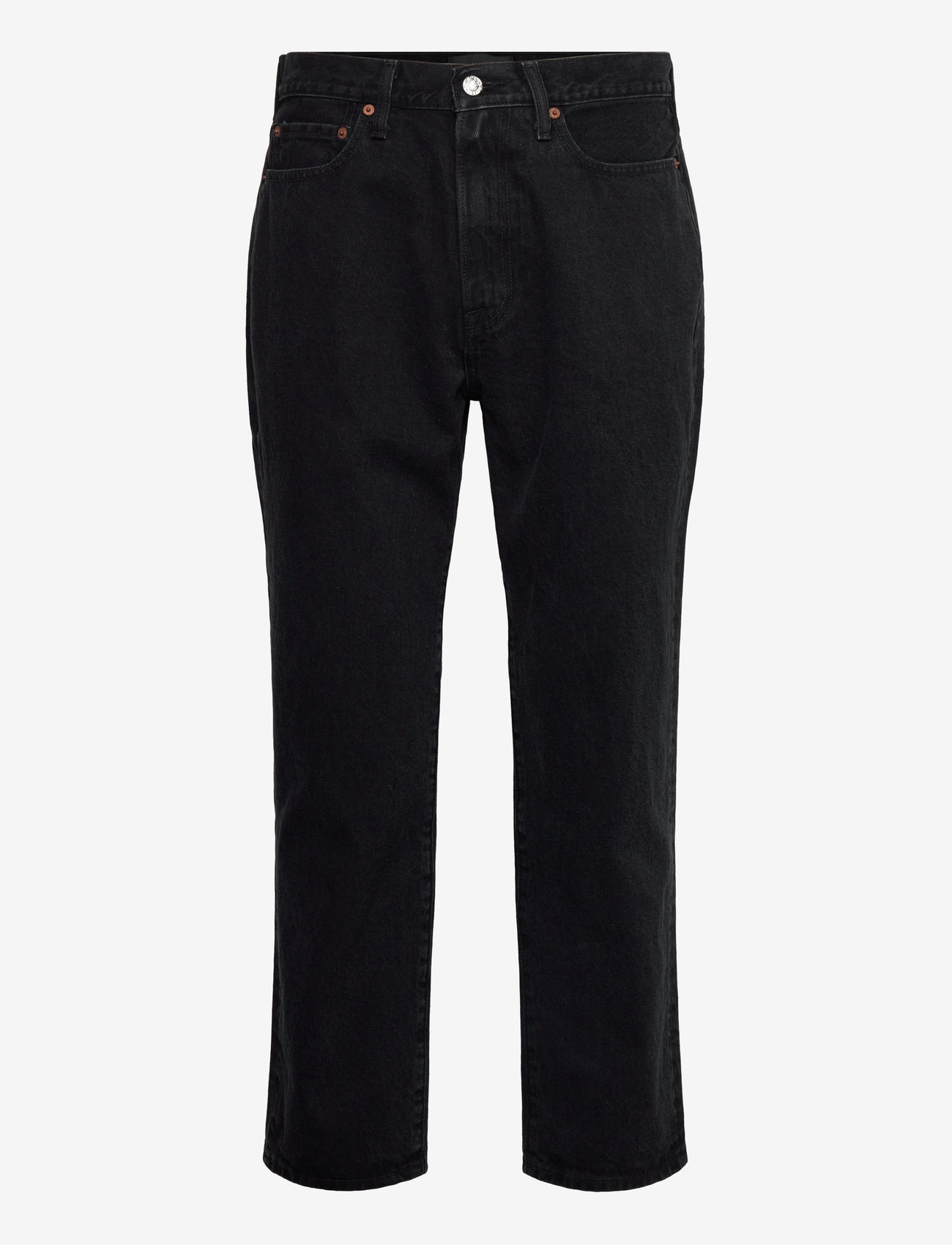 Abercrombie & Fitch - ANF MENS JEANS - regular jeans - black - 0