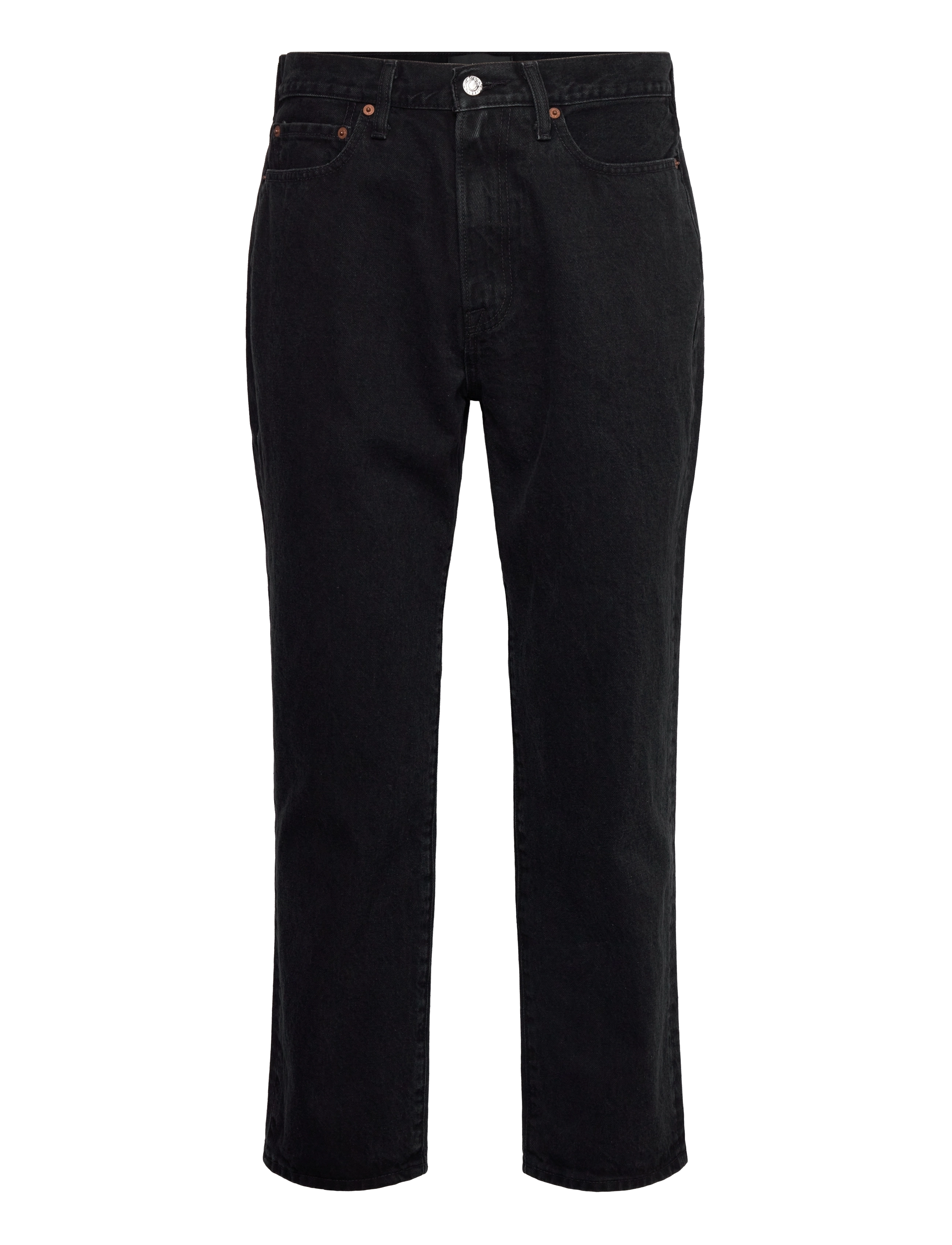 Abercrombie & Fitch - ANF MENS JEANS - regular jeans - black - 0