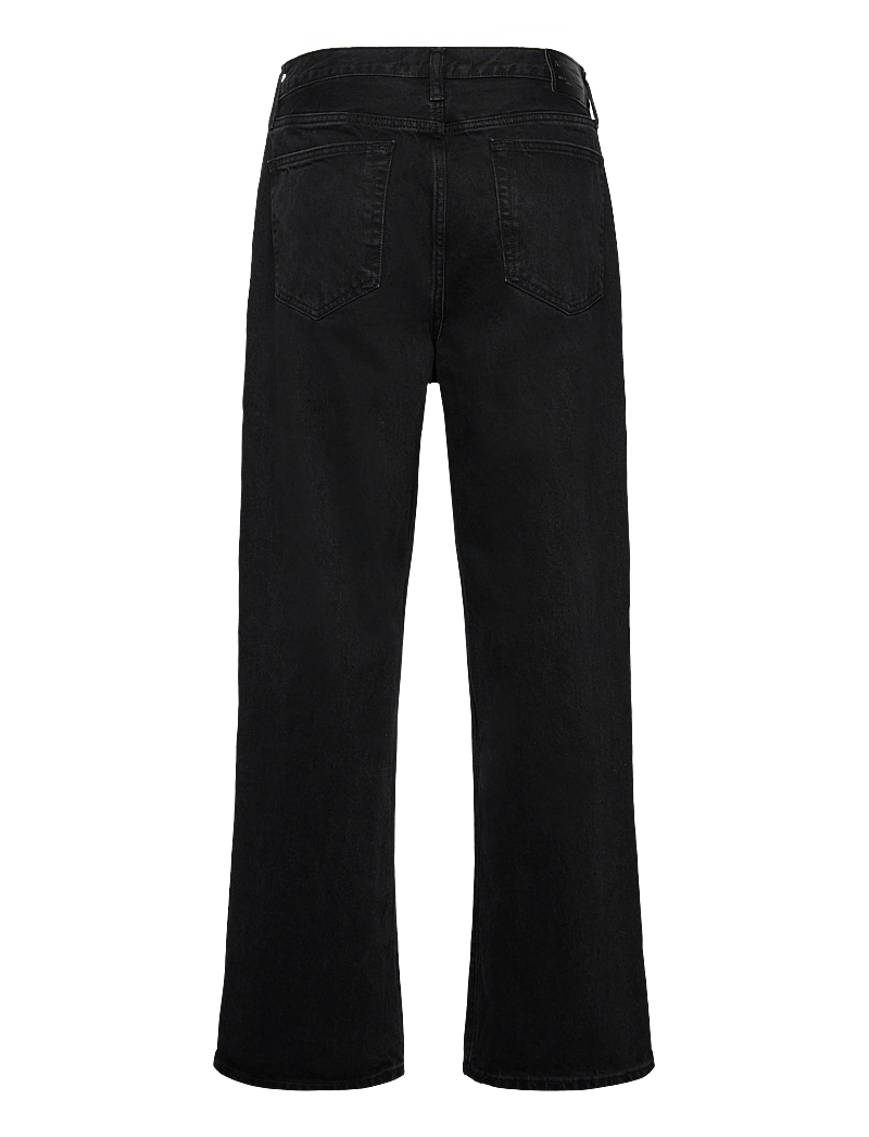 Abercrombie & Fitch - BAGGY 5 POCKET - alt laienevad teksad - black - 1