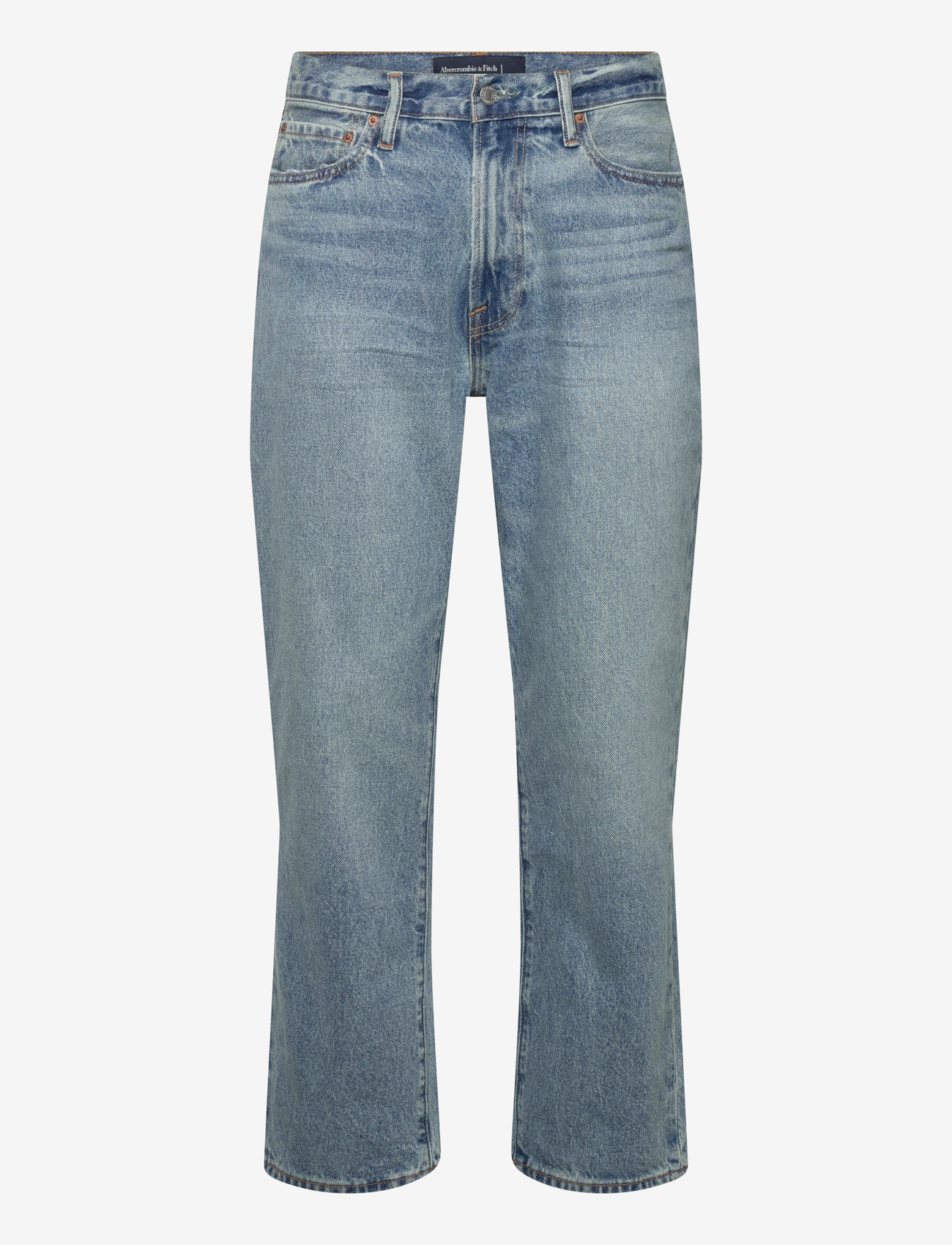 Abercrombie & Fitch - LOOSE MEDIUM DRY PROCESS 5 POCKET - loose jeans - 278 - 0