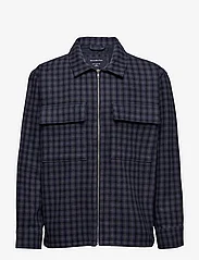 Abercrombie & Fitch - ANF MENS OUTERWEAR - mænd - blue pattern - 0
