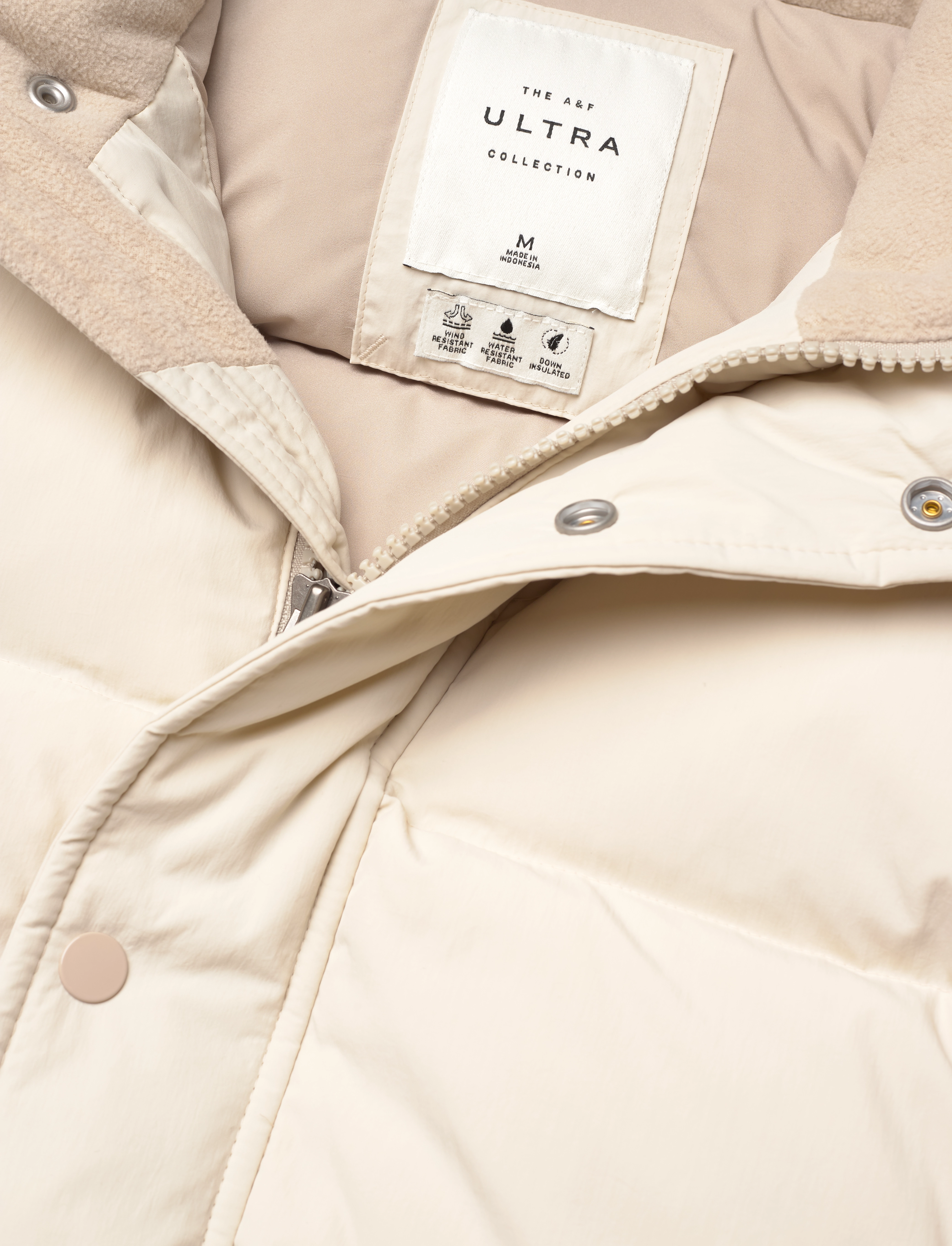 Abercrombie & Fitch - ANF MENS OUTERWEAR - oatmeal - 4