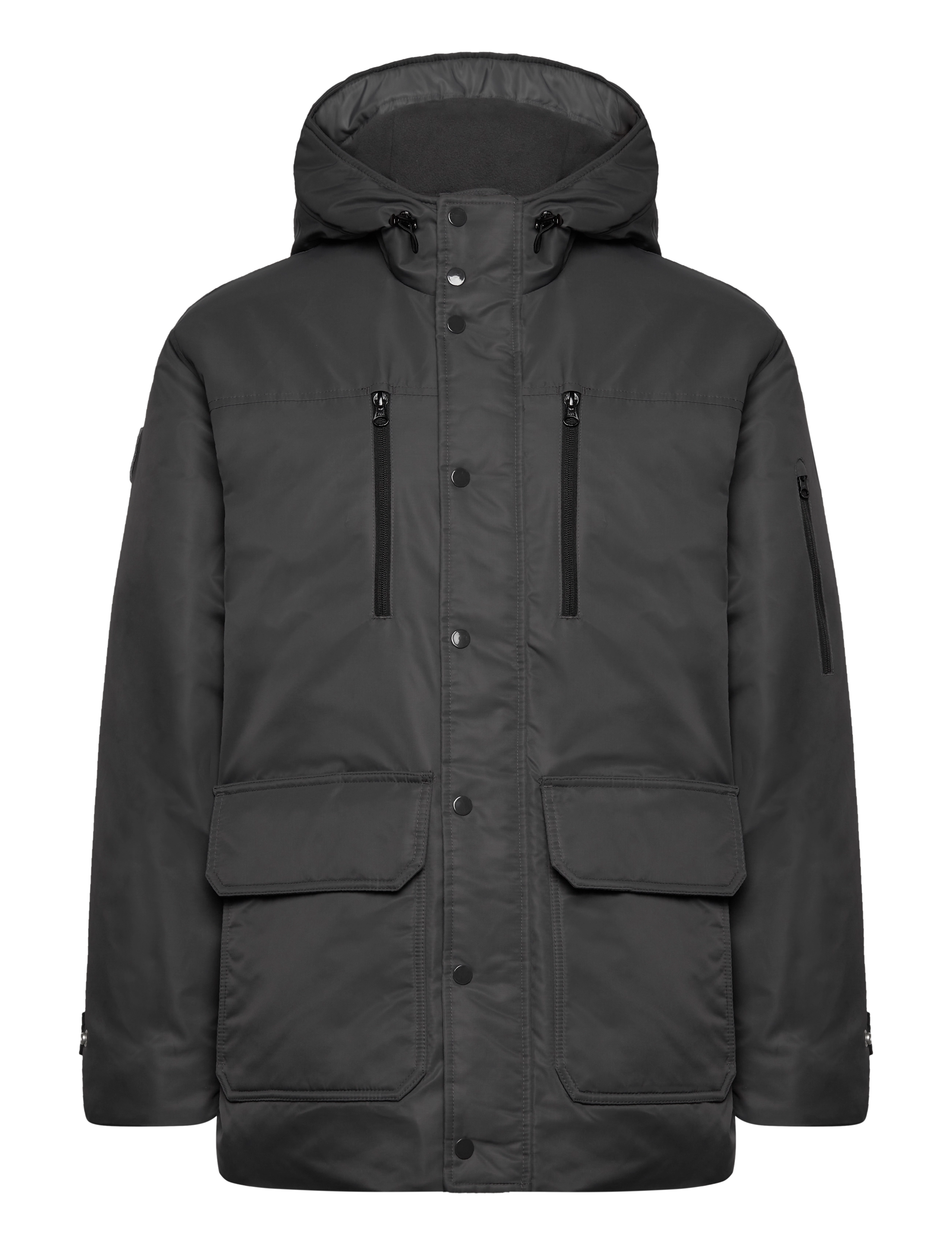 Abercrombie & Fitch ANF MENS OUTERWEAR - Kleidung - FORGED IRON / black
