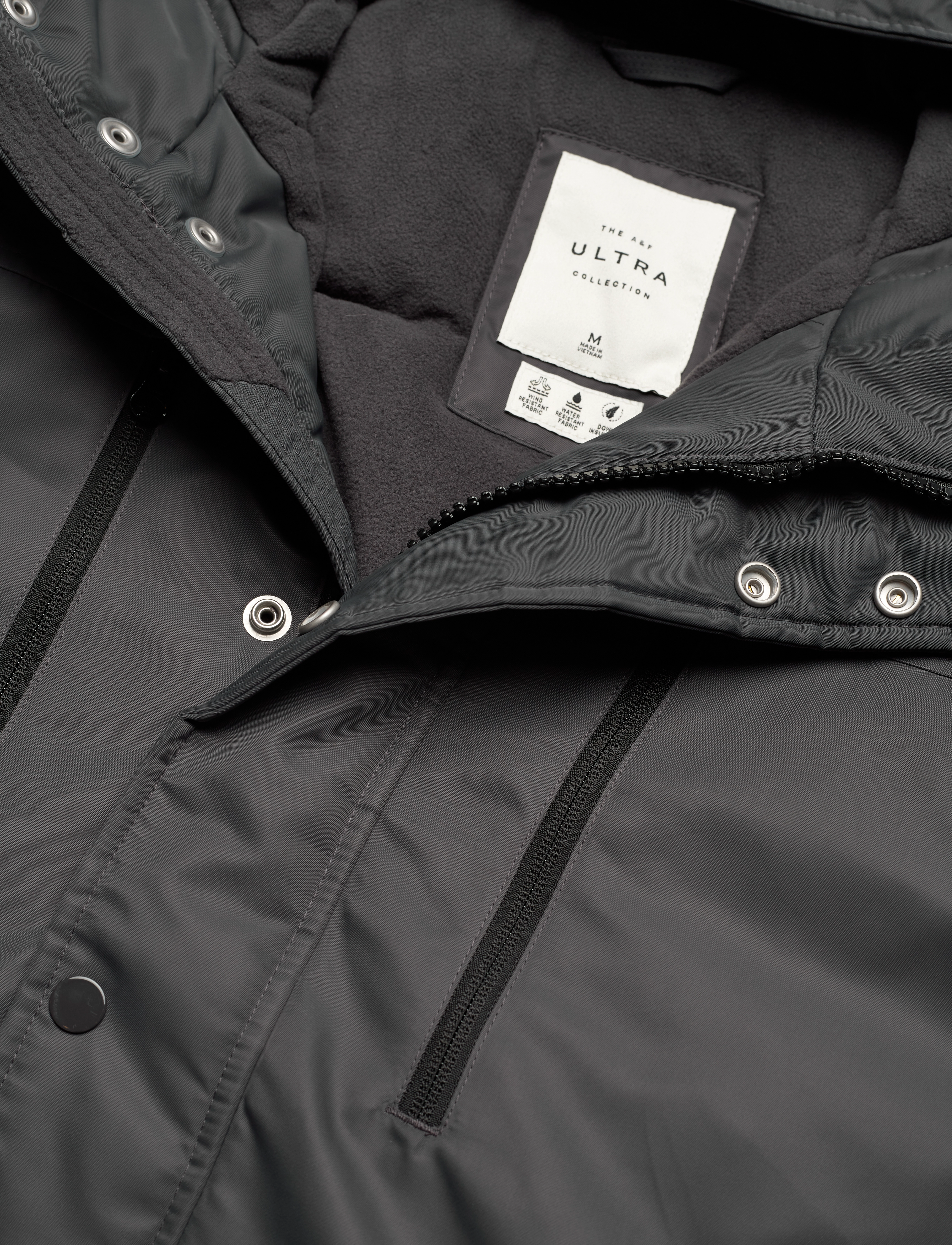 Abercrombie & Fitch - ANF MENS OUTERWEAR - vinterjakker - forged iron - 2