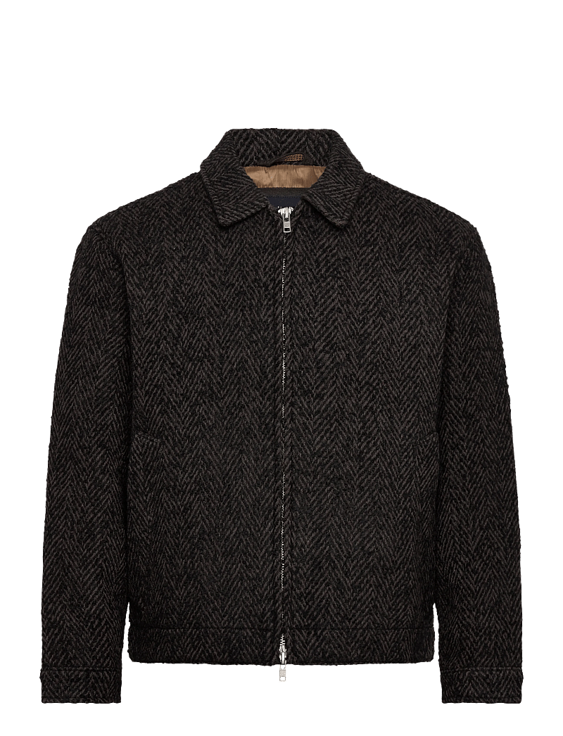 Abercrombie & Fitch - WOOL-BLEND ZIP JACKET - winterjacken - 450 - 0