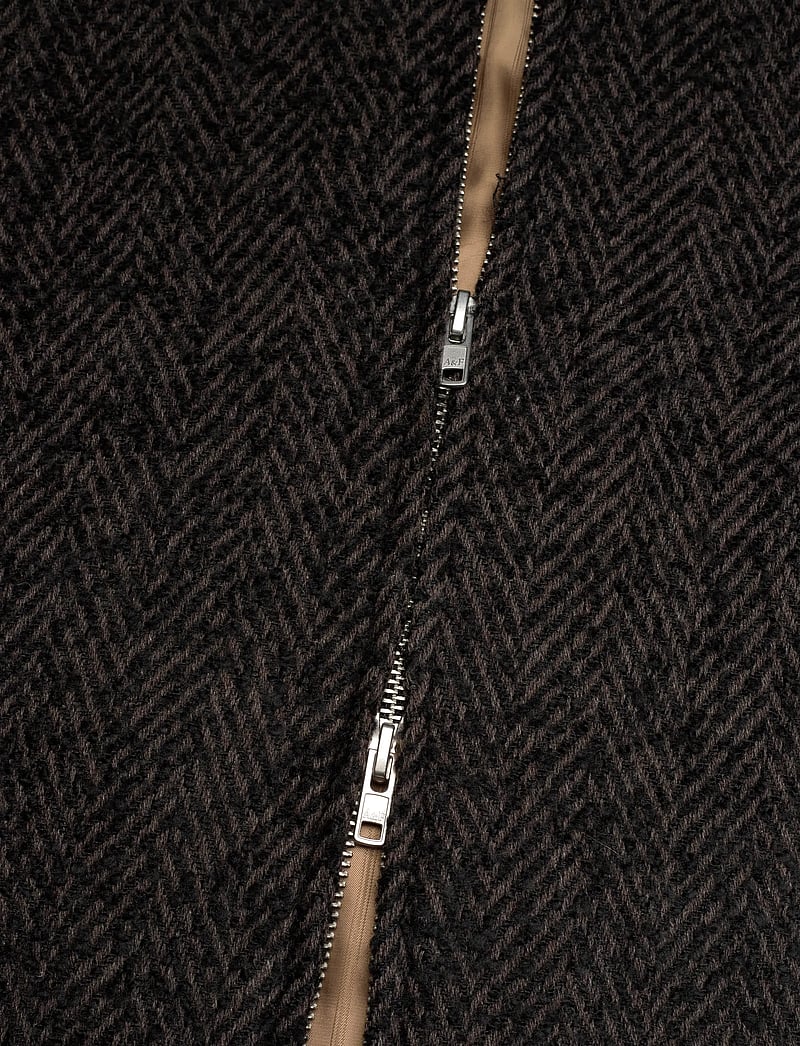 Abercrombie & Fitch - WOOL-BLEND ZIP JACKET - winterjacken - 450 - 4