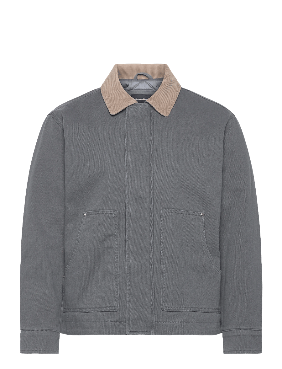 Abercrombie & Fitch - KANGA ZIP WORKWEAR JACKET - dunjackor - 220 - 0