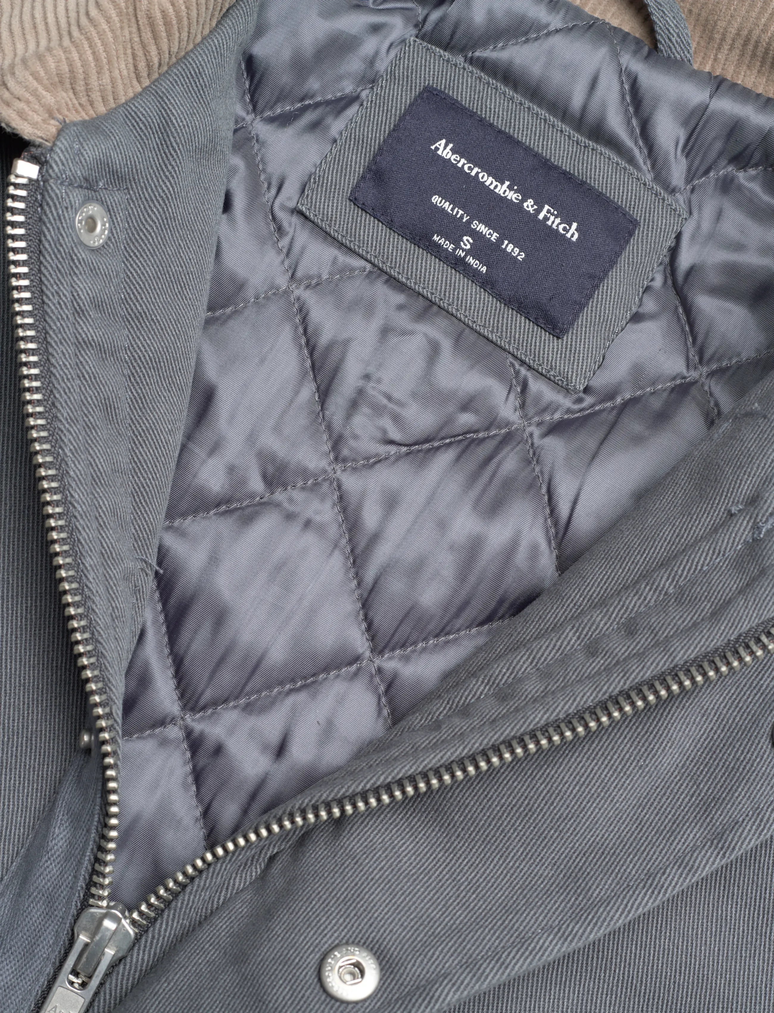 Abercrombie & Fitch - KANGA ZIP WORKWEAR JACKET - dunjackor - 220 - 2