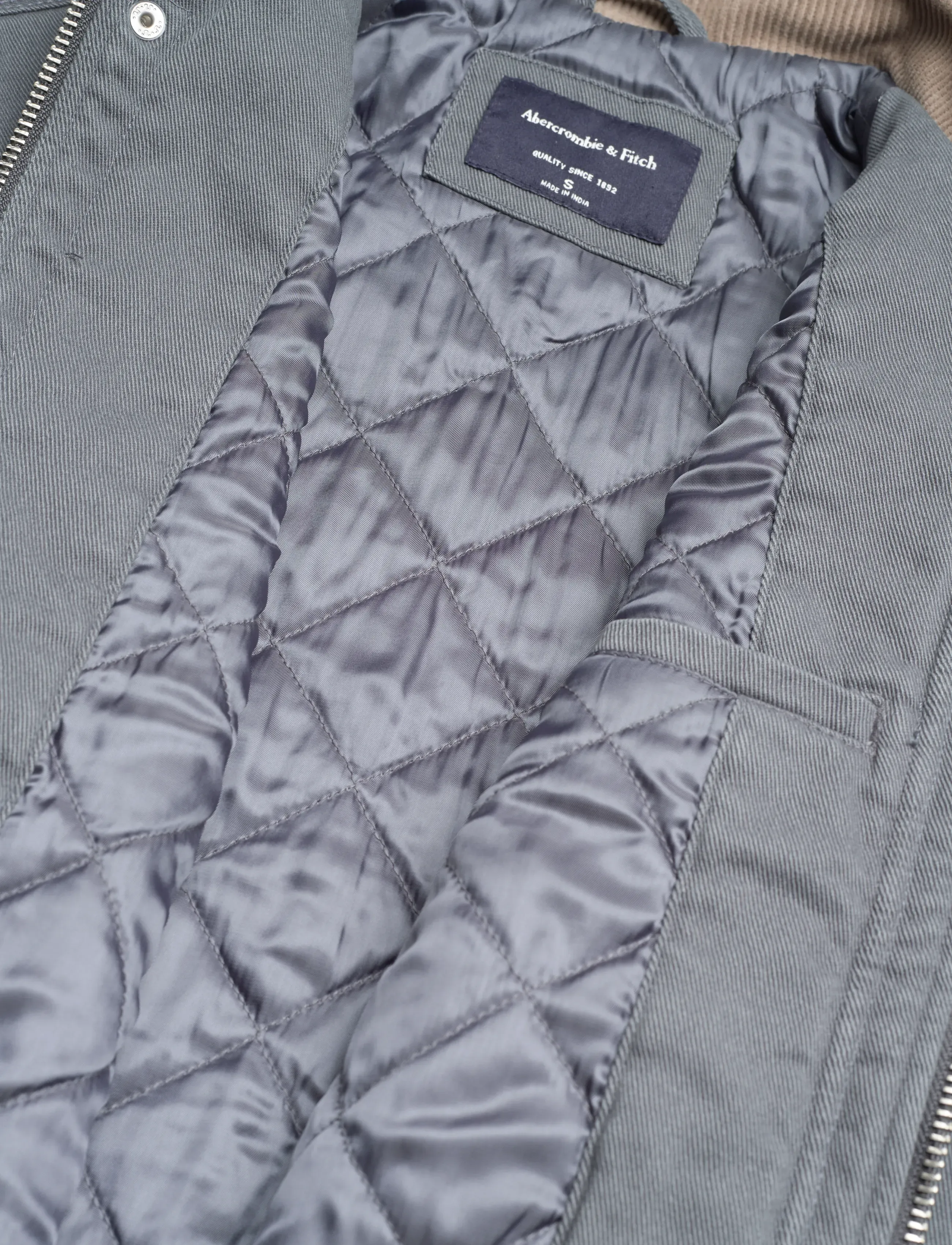 Abercrombie & Fitch - KANGA ZIP WORKWEAR JACKET - dunjackor - 220 - 4