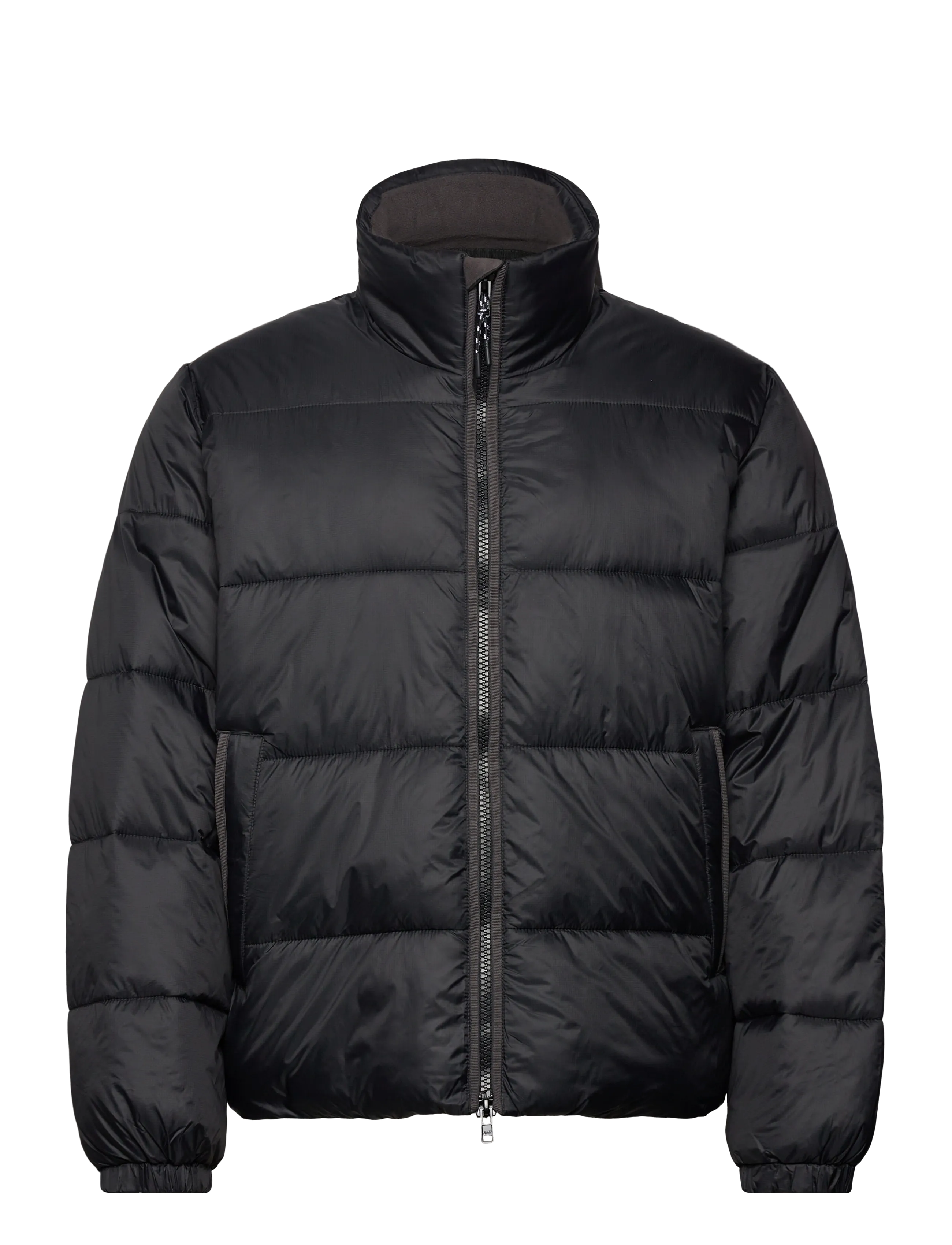 Abercrombie & Fitch AIRCLOUD MOCK PUFFER - Overtøj - 900 / black