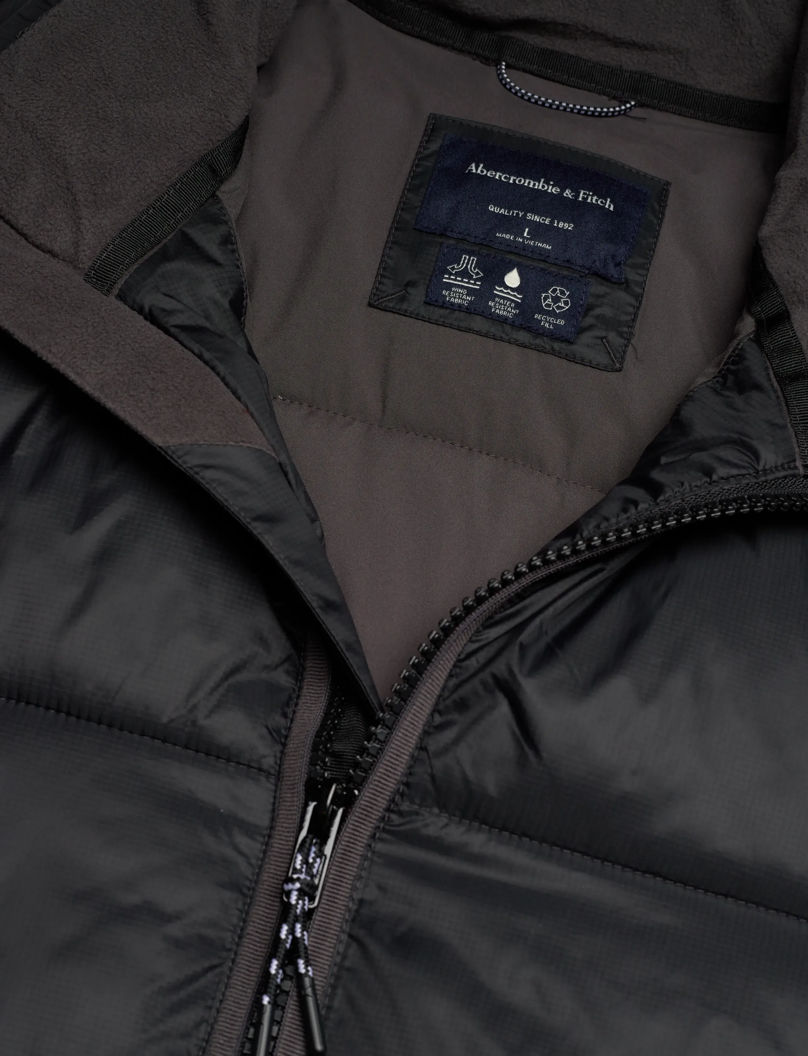Abercrombie & Fitch - AIRCLOUD MOCK PUFFER - dunjakker - 900 - 2