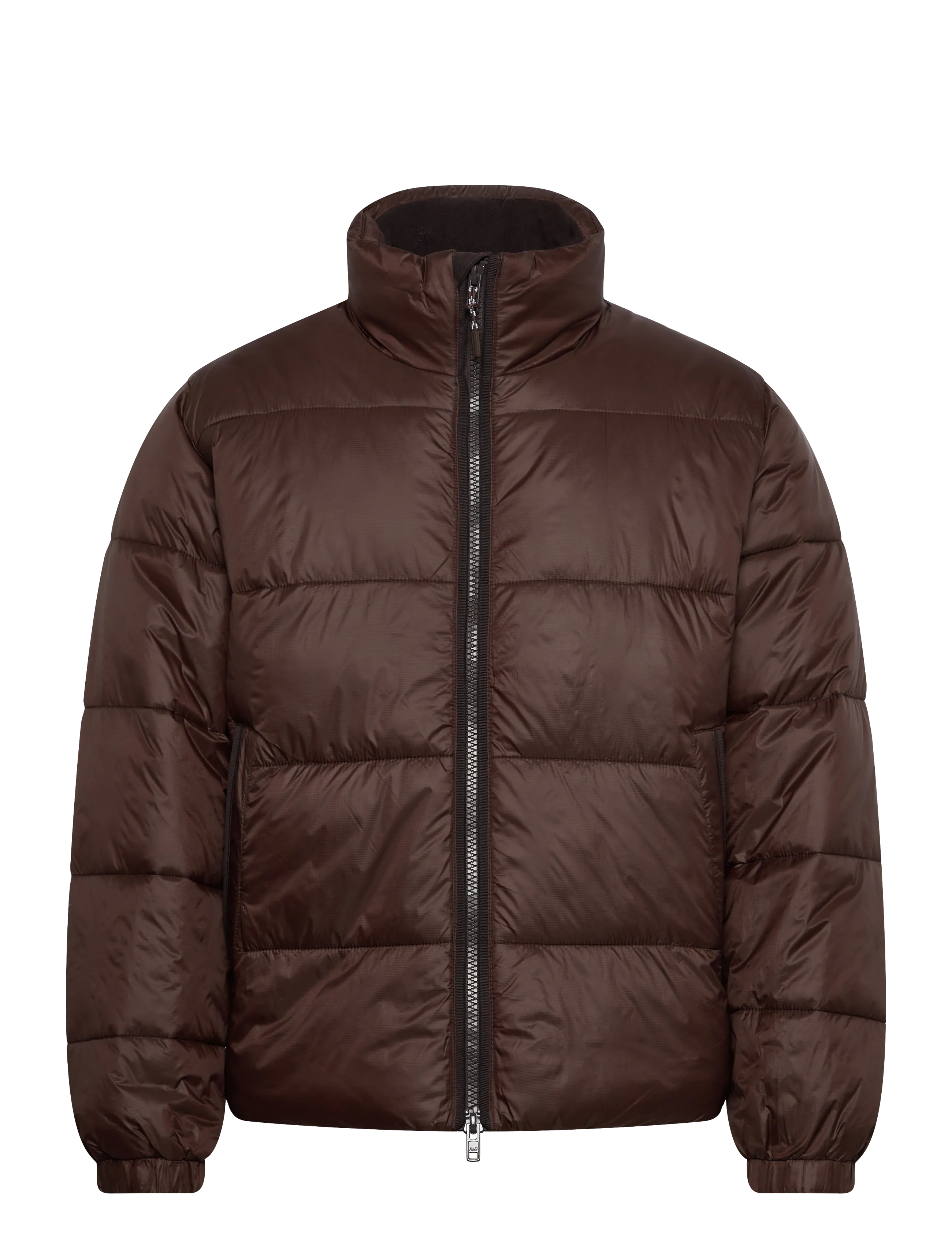 Abercrombie & Fitch AIRCLOUD MOCK PUFFER - Deals - 450 / brown