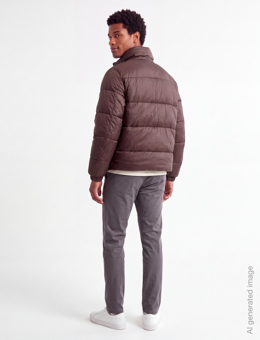 Abercrombie & Fitch - AIRCLOUD MOCK PUFFER - winter jackets - 450 - 3