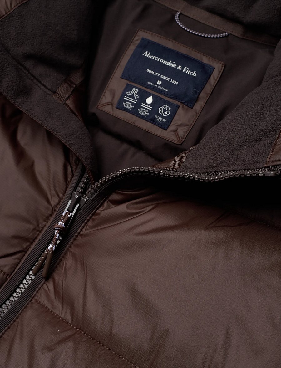 Abercrombie & Fitch - AIRCLOUD MOCK PUFFER - down jackets - 450 - 2