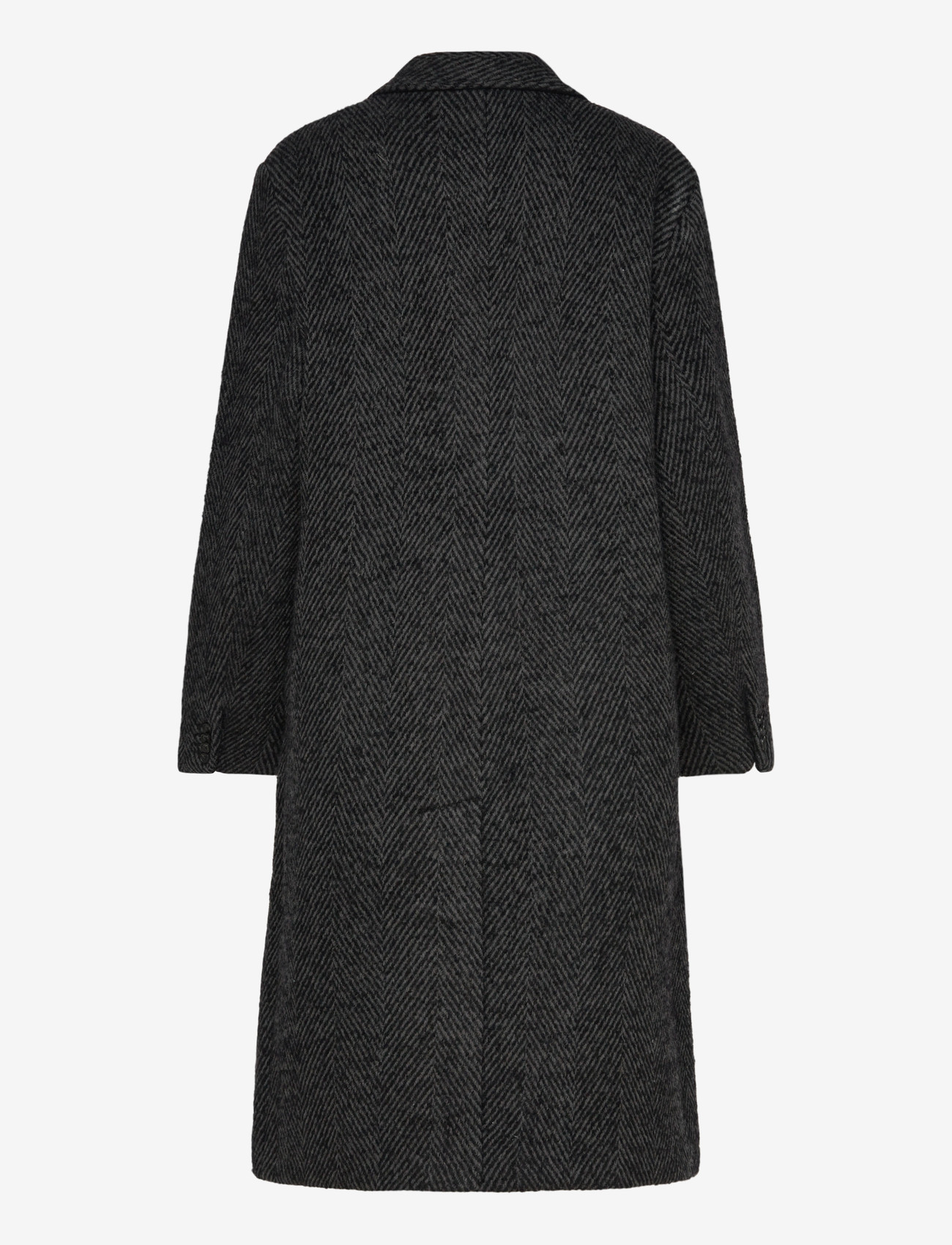 Abercrombie & Fitch - DOUBLE BREASTED WOOL-BLEND COAT - mäntel - 910 - 1