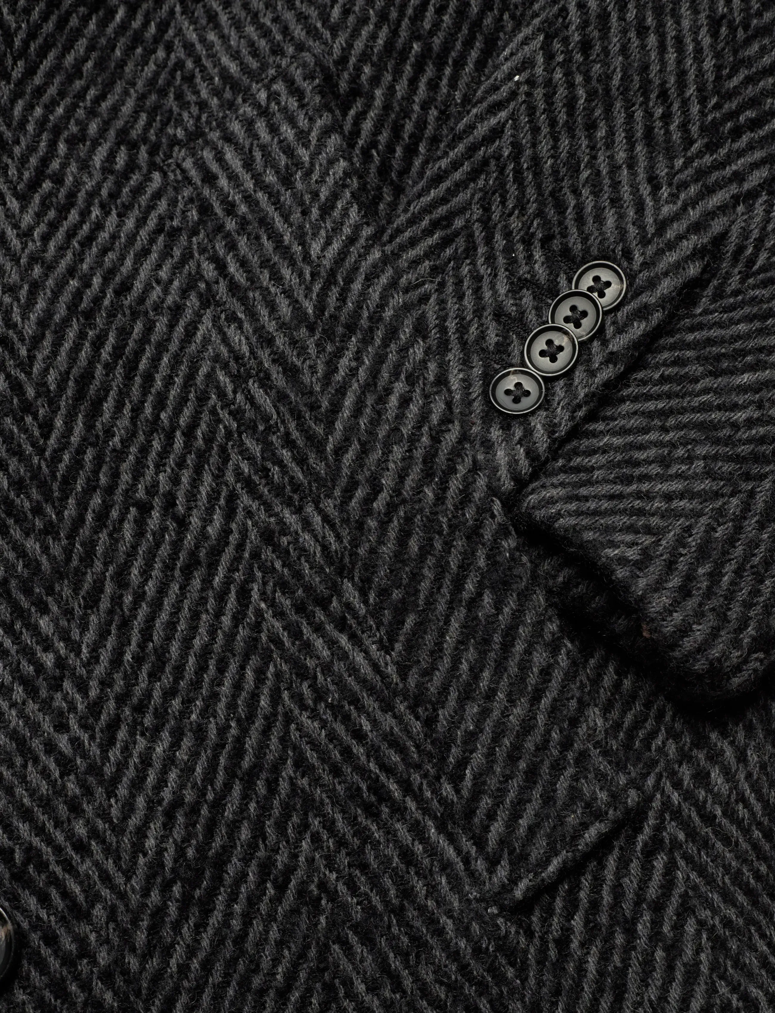 Abercrombie & Fitch - DOUBLE BREASTED WOOL-BLEND COAT - ullarfrakkar - 910 - 3