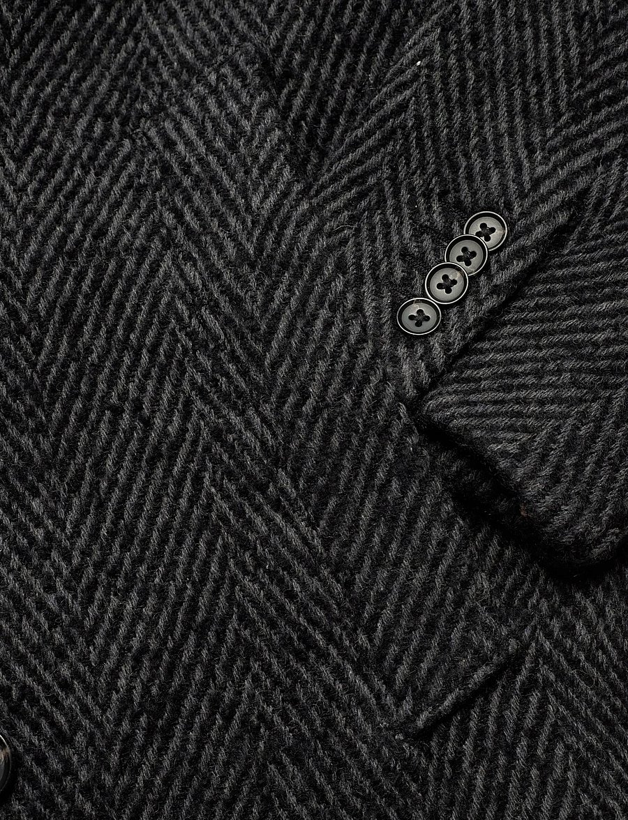 Abercrombie & Fitch - DOUBLE BREASTED WOOL-BLEND COAT - ullarfrakkar - 910 - 3