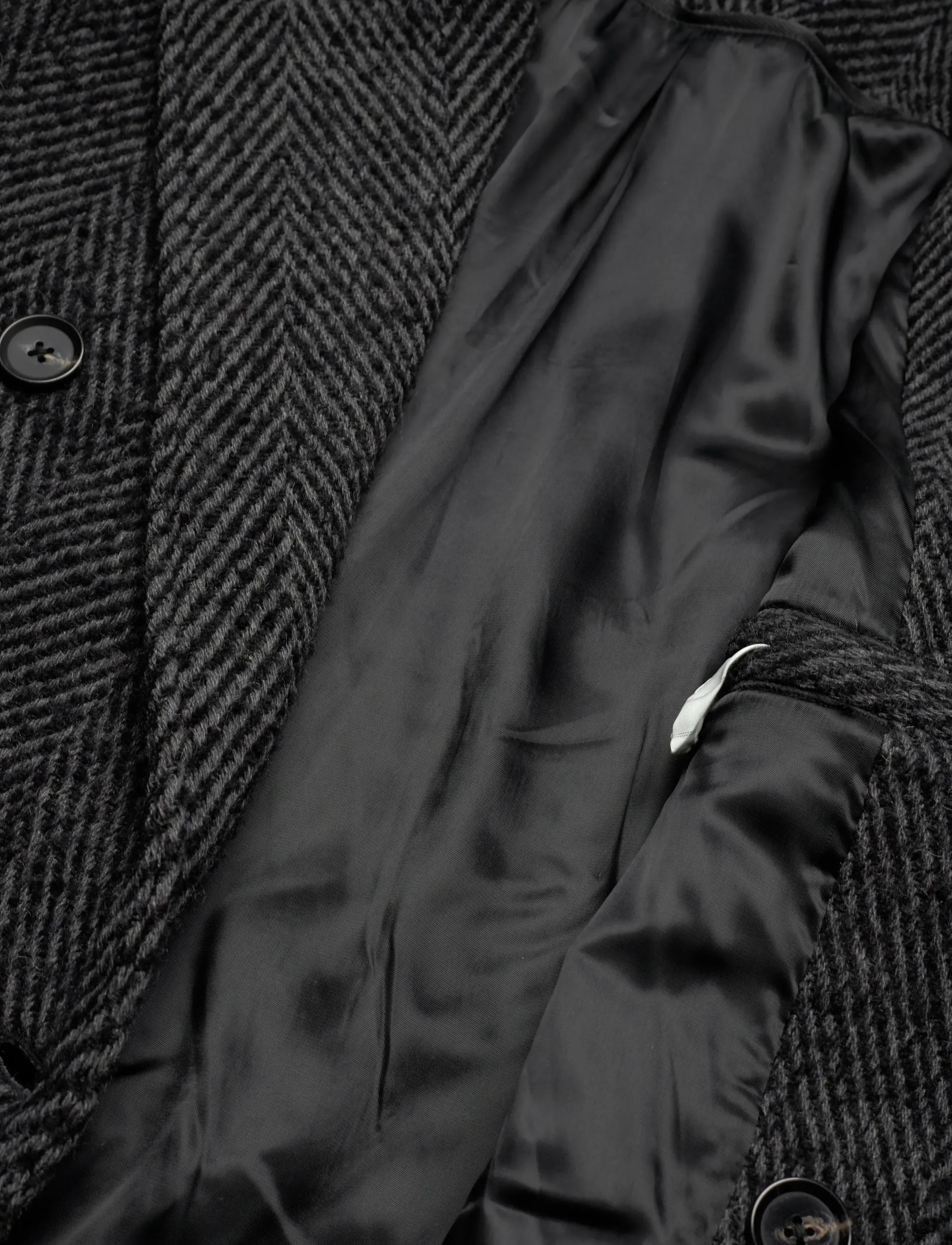 Abercrombie & Fitch - DOUBLE BREASTED WOOL-BLEND COAT - ullarfrakkar - 910 - 4