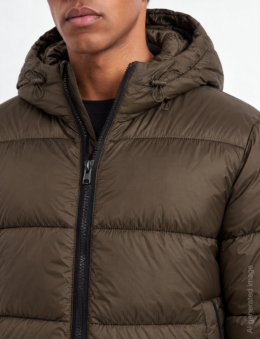 Abercrombie & Fitch - AIRCLOUD HOODED PUFFER - vinterjackor - 330 - 4
