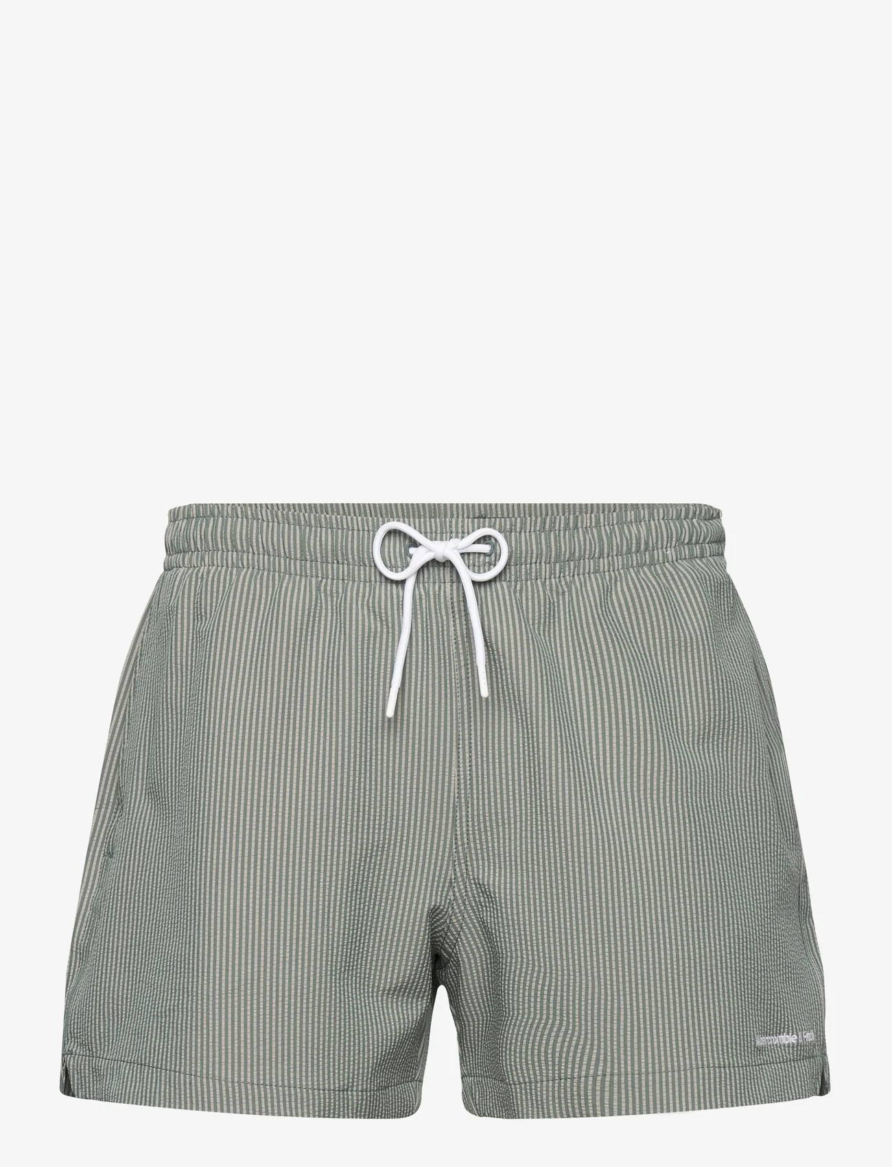 Abercrombie & Fitch - ANF MENS SWIM - szorty kąpielowe - green update - 0