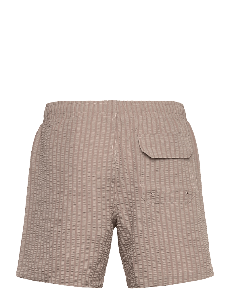 Abercrombie & Fitch - Pull-On Wide Seersucker Swim Trunk - badehose - 402 - 1