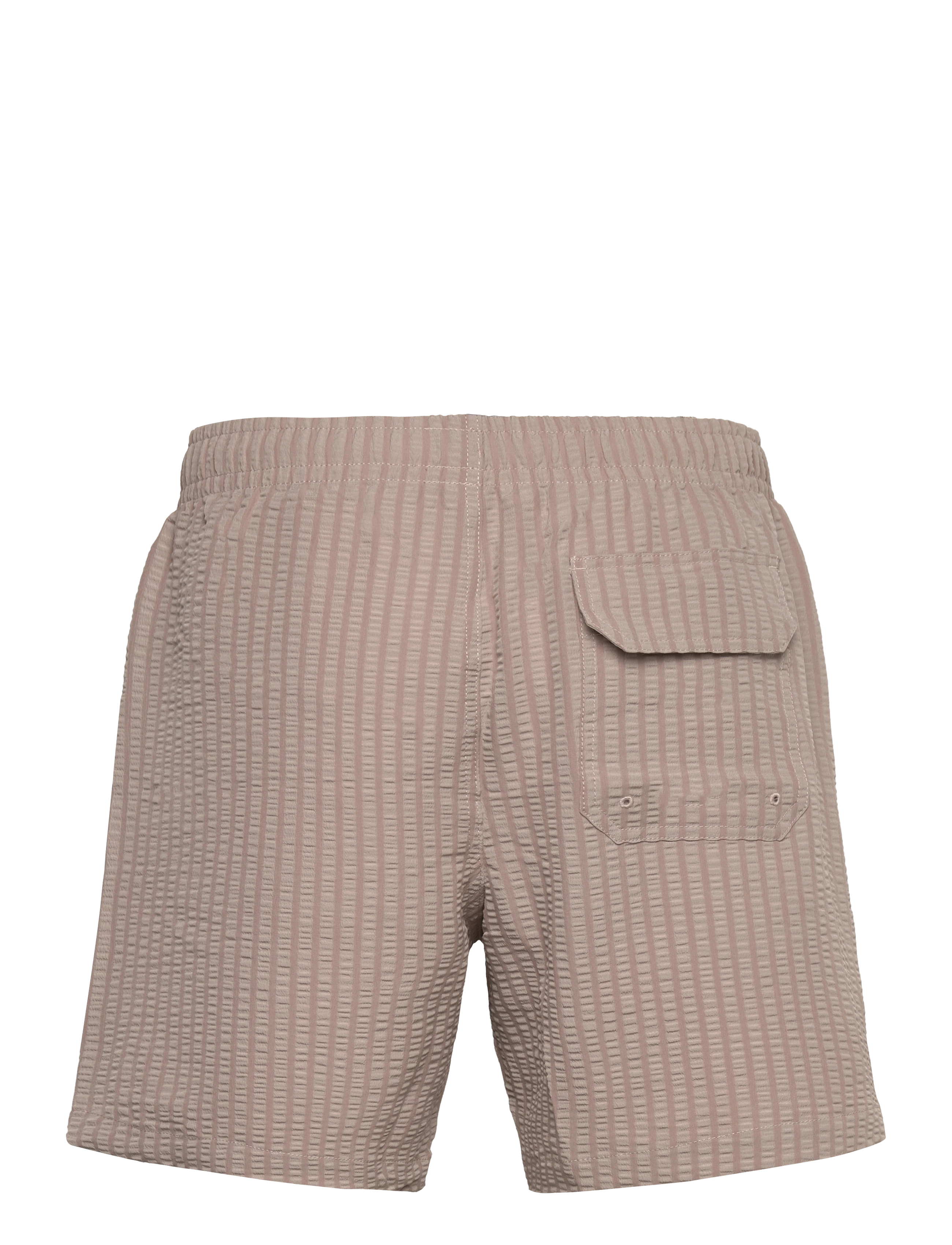 Abercrombie & Fitch - Pull-On Wide Seersucker Swim Trunk - sundskýlur - 402 - 1