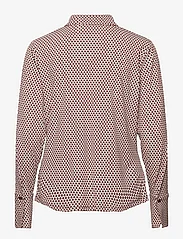 Abercrombie & Fitch - ANF WOMENS KNITS - long-sleeved shirts - brown geo print - 1