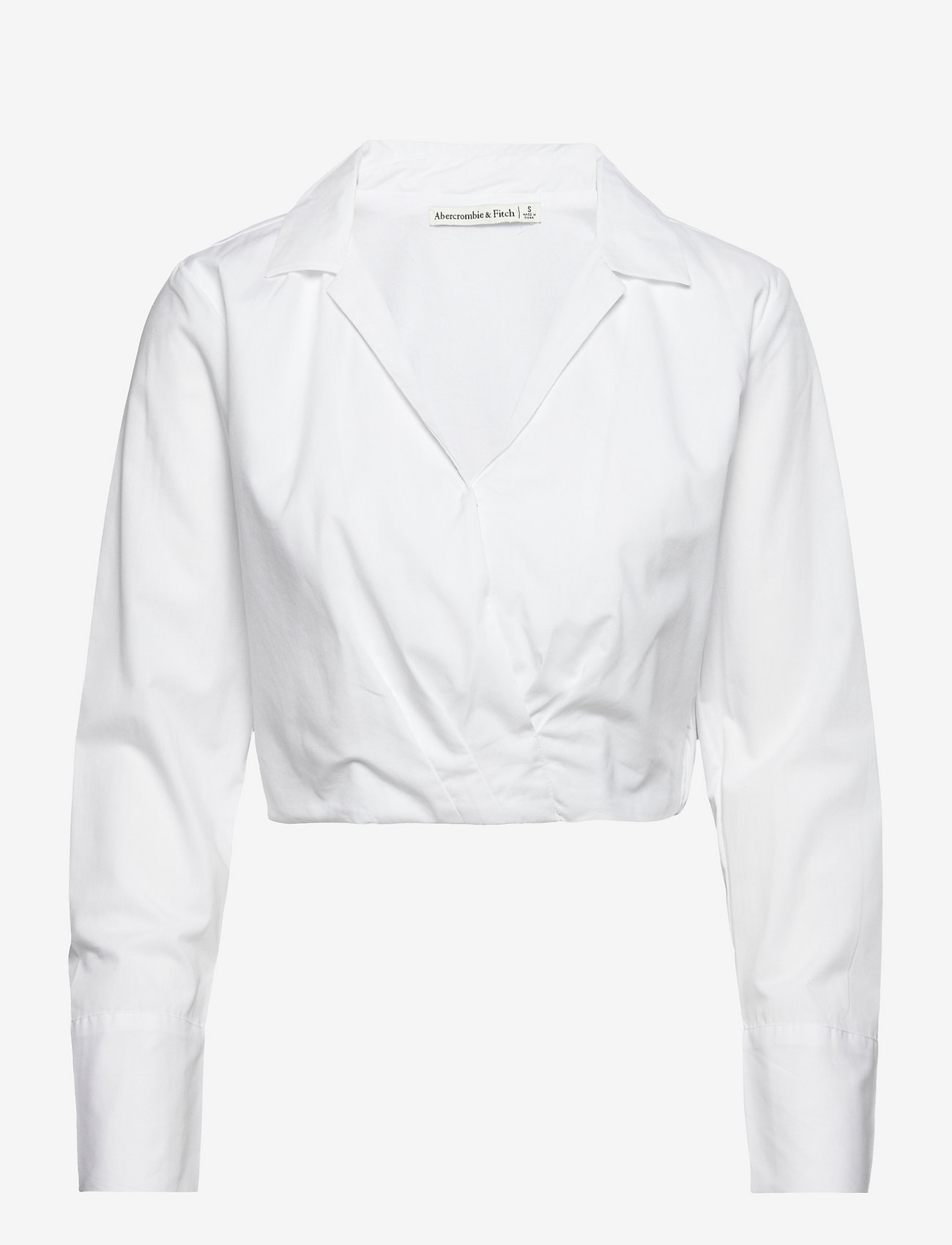 Abercrombie & Fitch - ANF WOMENS WOVENS - langærmede skjorter - white - 0