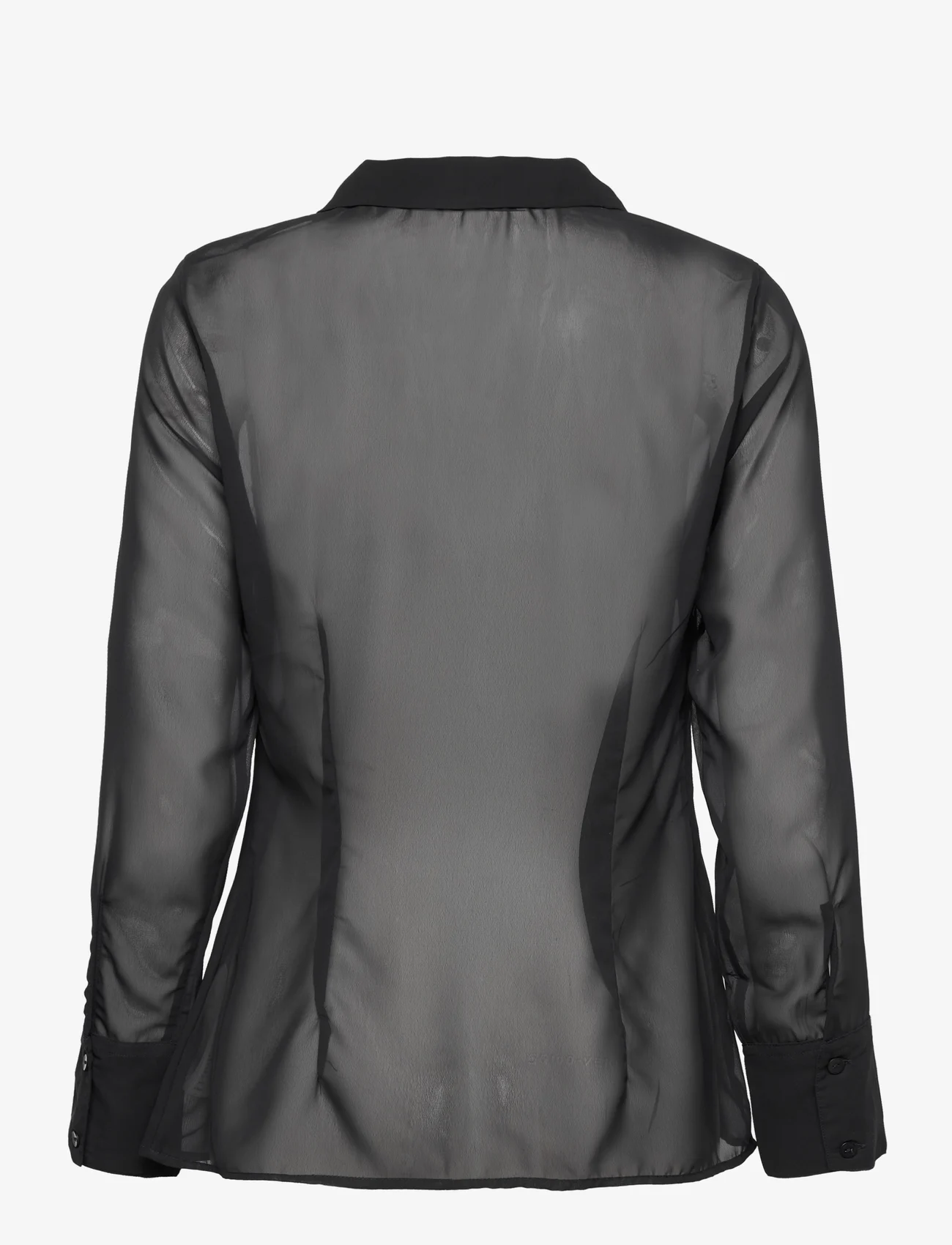 Abercrombie & Fitch - ANF WOMENS WOVENS - overhemden met lange mouwen - black - 1