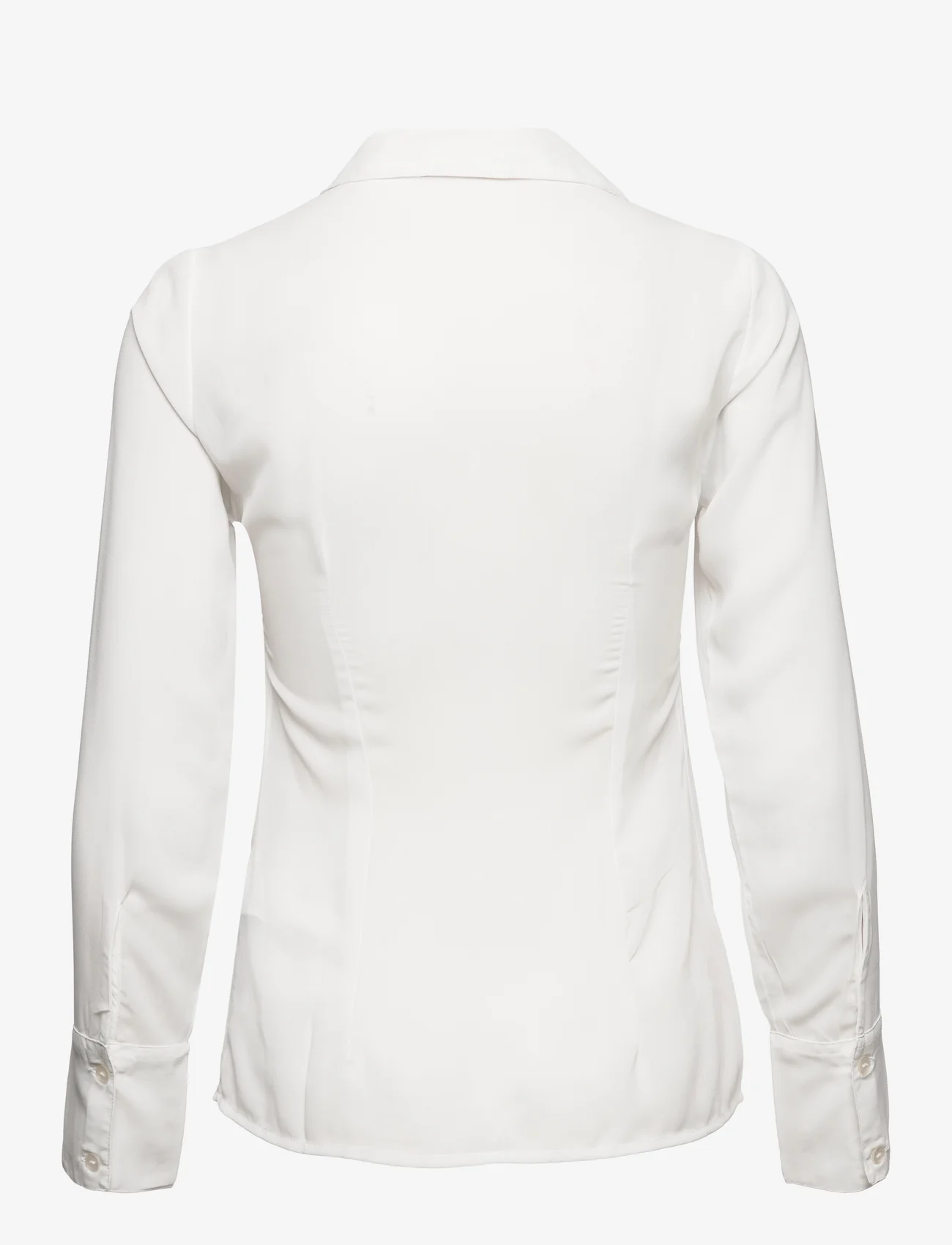 Abercrombie & Fitch - ANF WOMENS WOVENS - long-sleeved shirts - cloud dancer - 1
