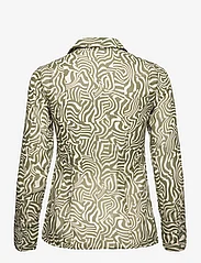 Abercrombie & Fitch - ANF WOMENS WOVENS - marškiniai ilgomis rankovėmis - green wavy - 1