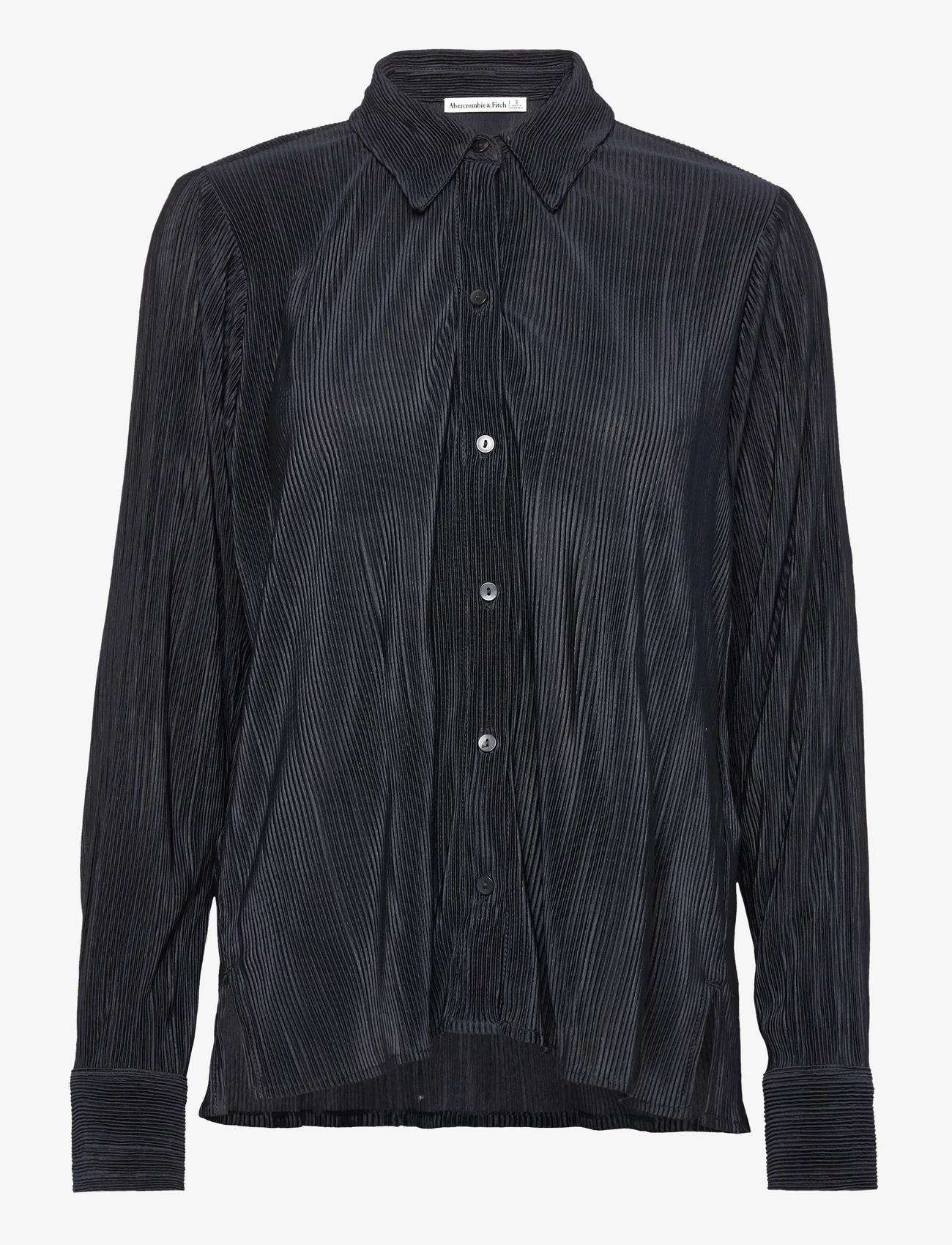 Abercrombie & Fitch - ANF WOMENS WOVENS - overhemden met lange mouwen - black beuaty - 0