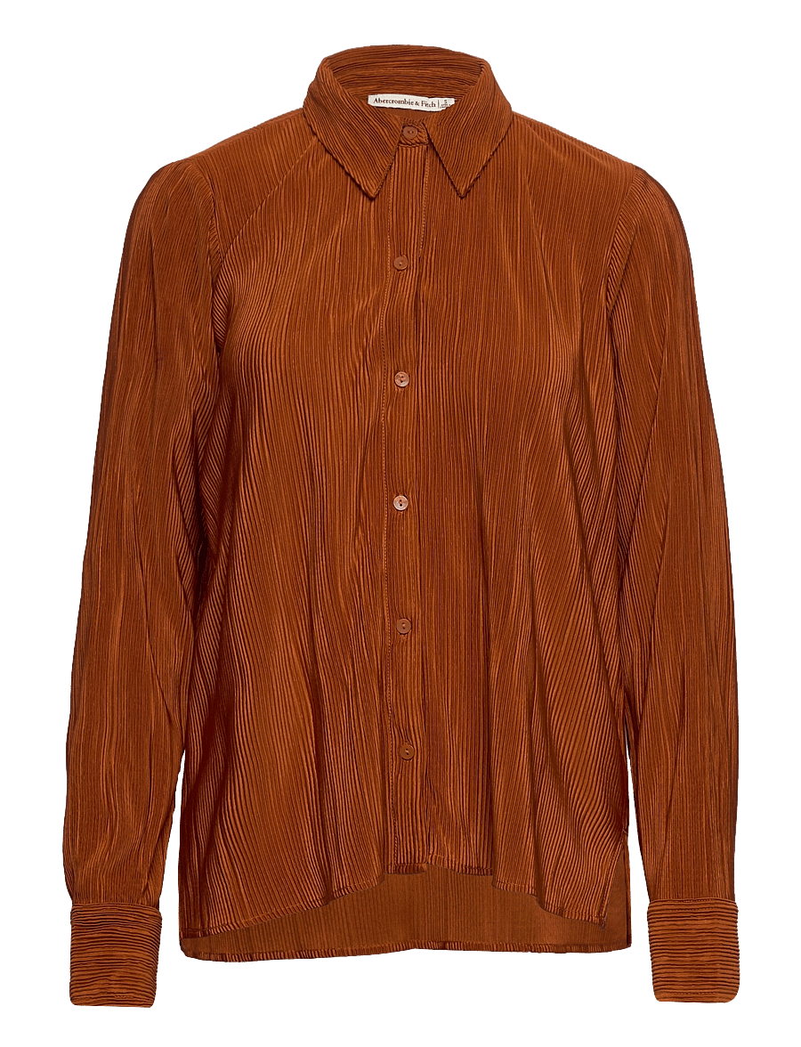 Abercrombie & Fitch - ANF WOMENS WOVENS - langärmlige hemden - umber - 0