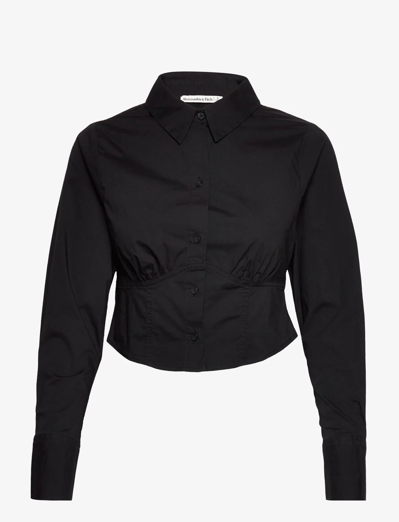 Abercrombie & Fitch - ANF WOMENS WOVENS - koszule z długimi rękawami - black - 0