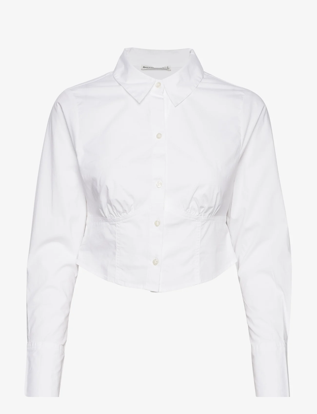 Abercrombie & Fitch - ANF WOMENS WOVENS - marškiniai ilgomis rankovėmis - white - 0
