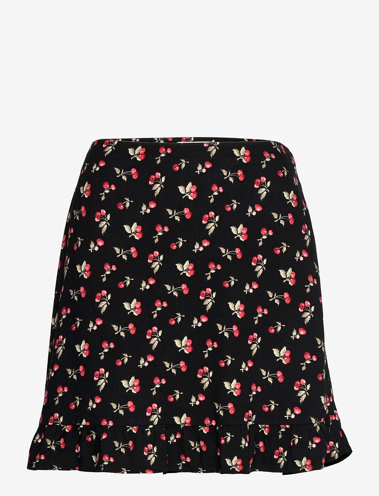 Abercrombie & Fitch - ANF WOMENS SKIRTS - laveste priser - cherry print - 0