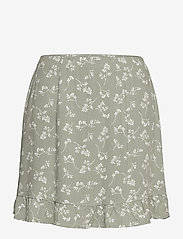 Abercrombie & Fitch - ANF WOMENS SKIRTS - kurze röcke - green floral - 0