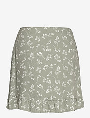 Abercrombie & Fitch - ANF WOMENS SKIRTS - kurze röcke - green floral - 1