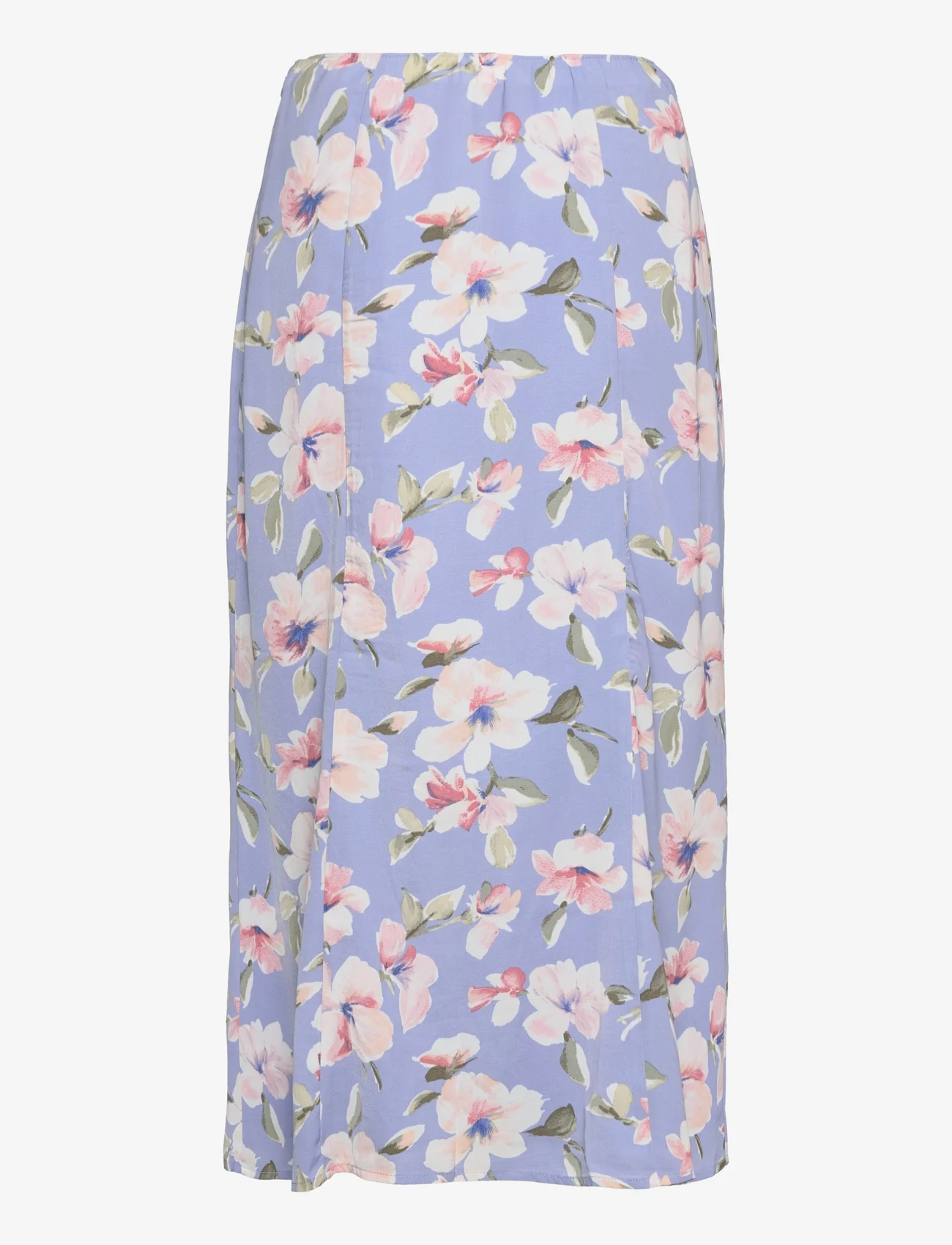 Abercrombie & Fitch - ANF WOMENS SKIRTS - spódnice do kolan i midi - blue floral - 1